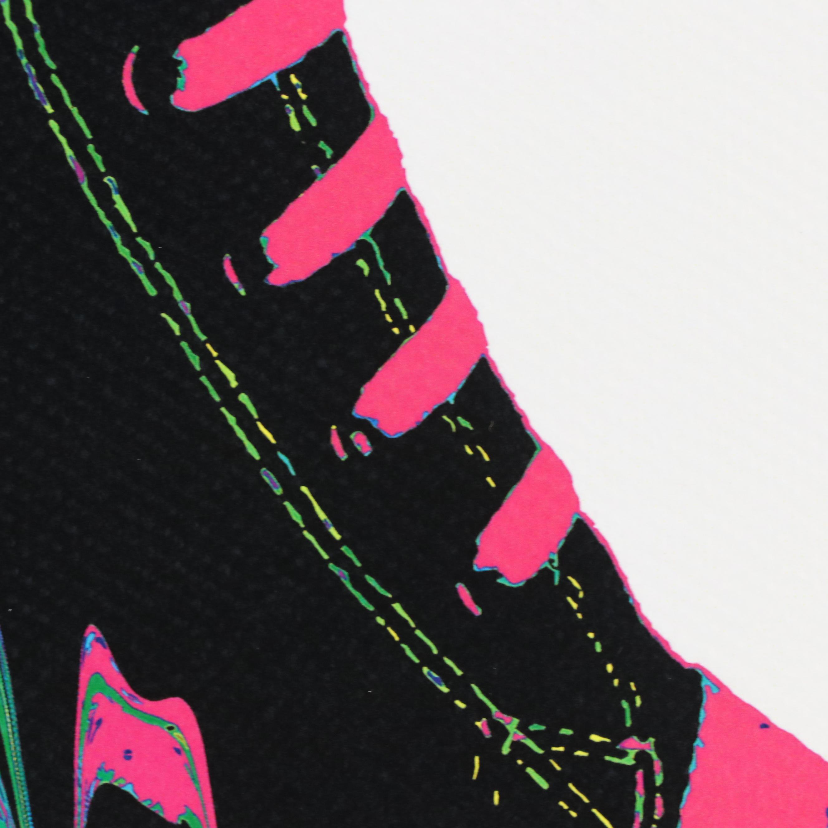 Death NYC Pop Art Graphic Print of Converse, 2020