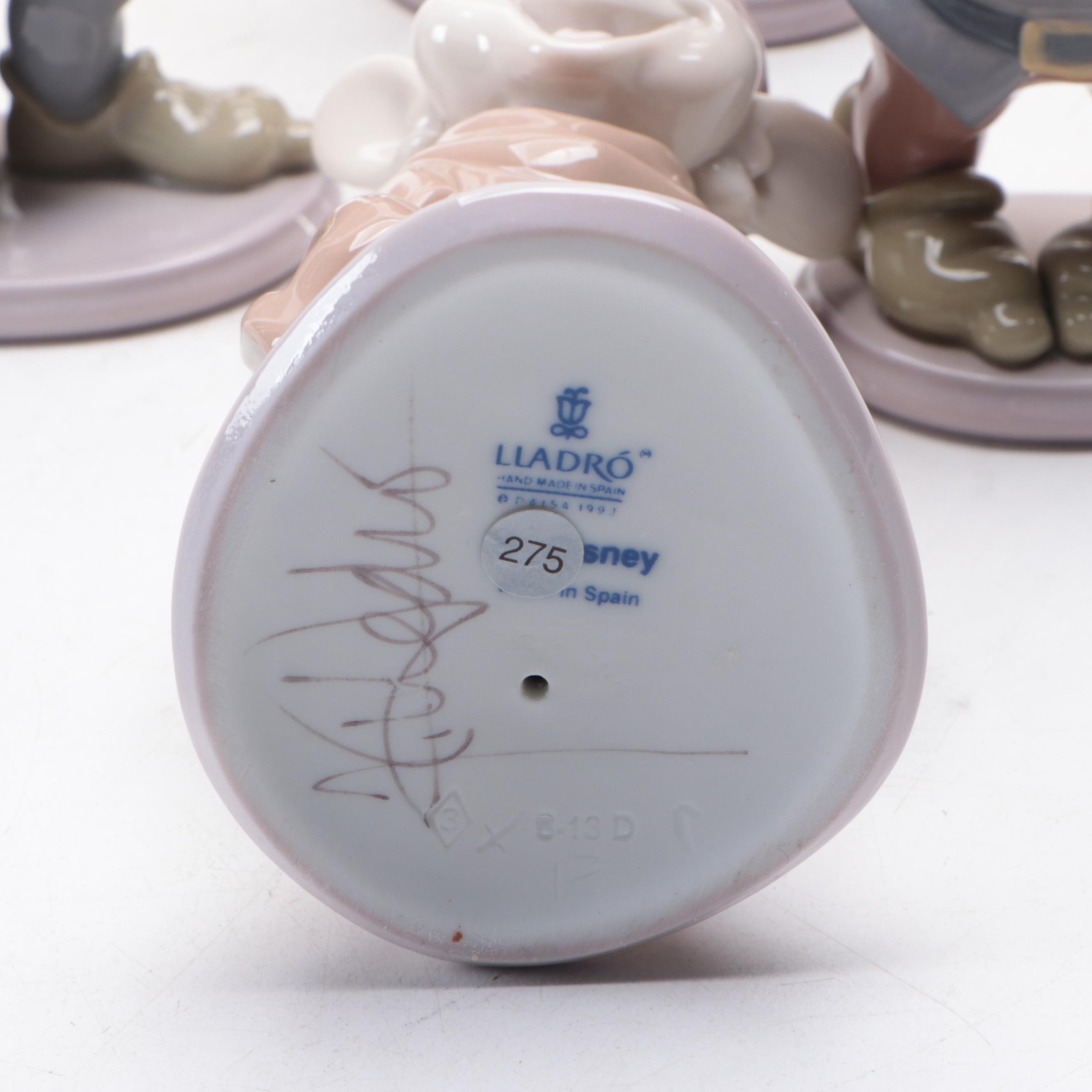 Lladró Disney "Snow White and the Seven Dwarfs" Porcelain Figurines