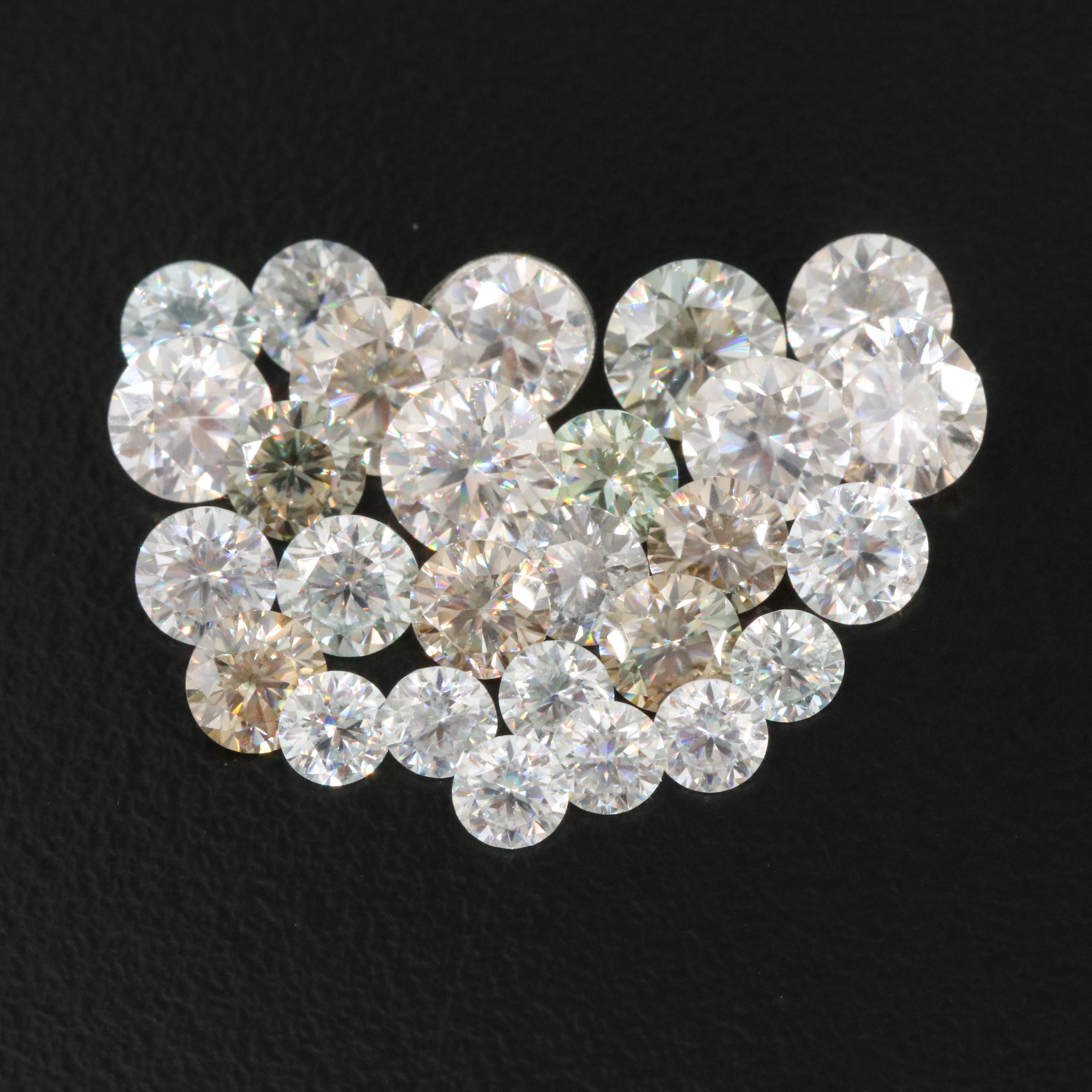 Loose 13.84 CTW Moissanite