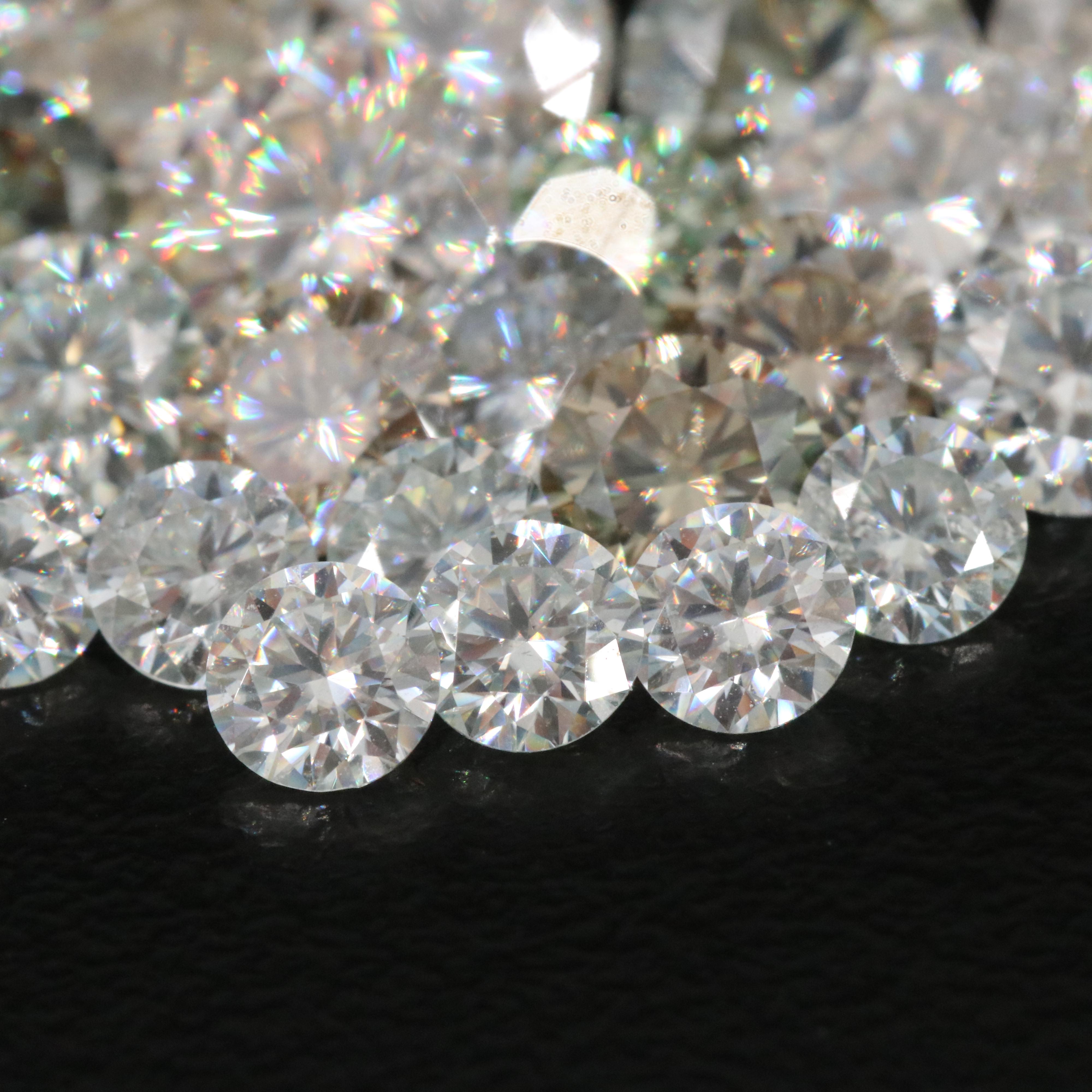 Loose 13.84 CTW Moissanite