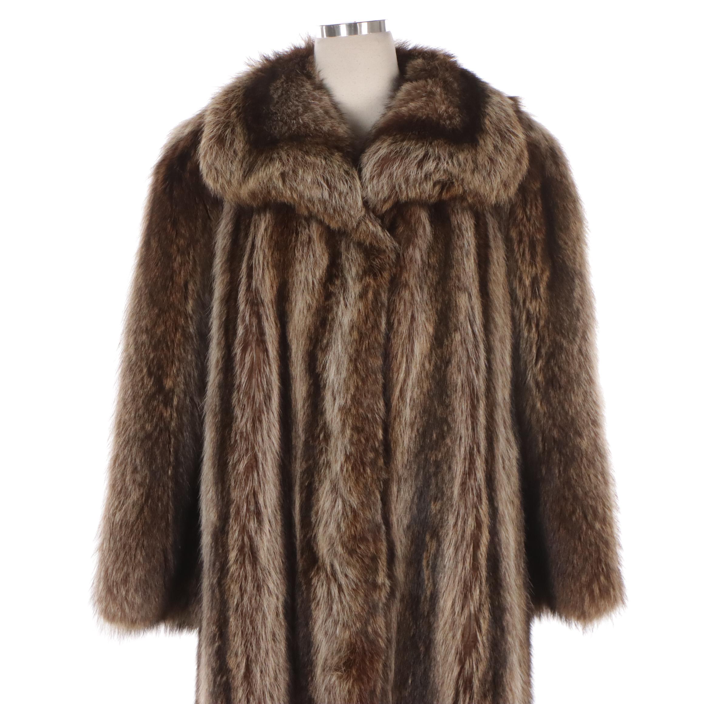Christian Dior Raccoon Fur Coat
