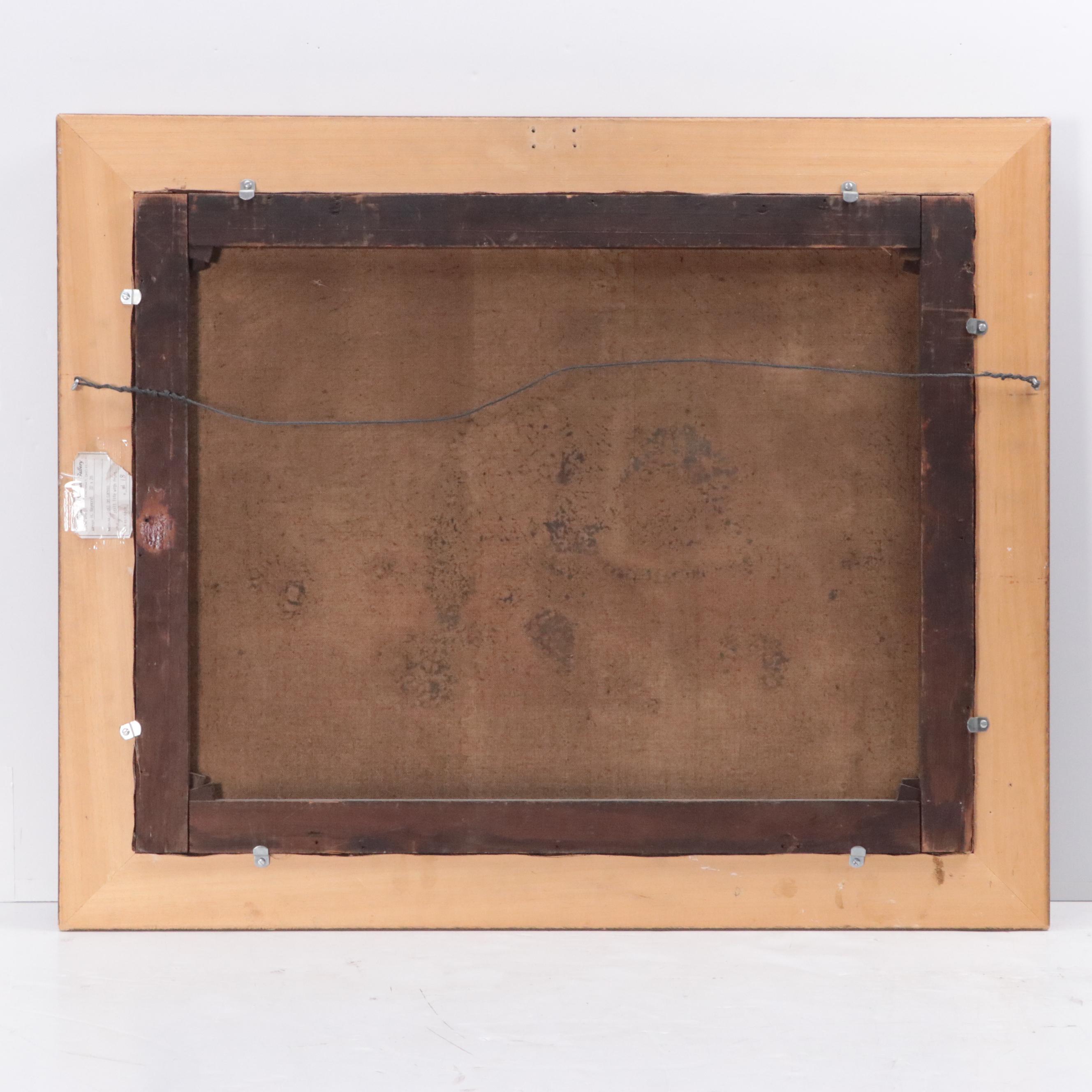 H. Raymond Fruit Still Life Oil Painting