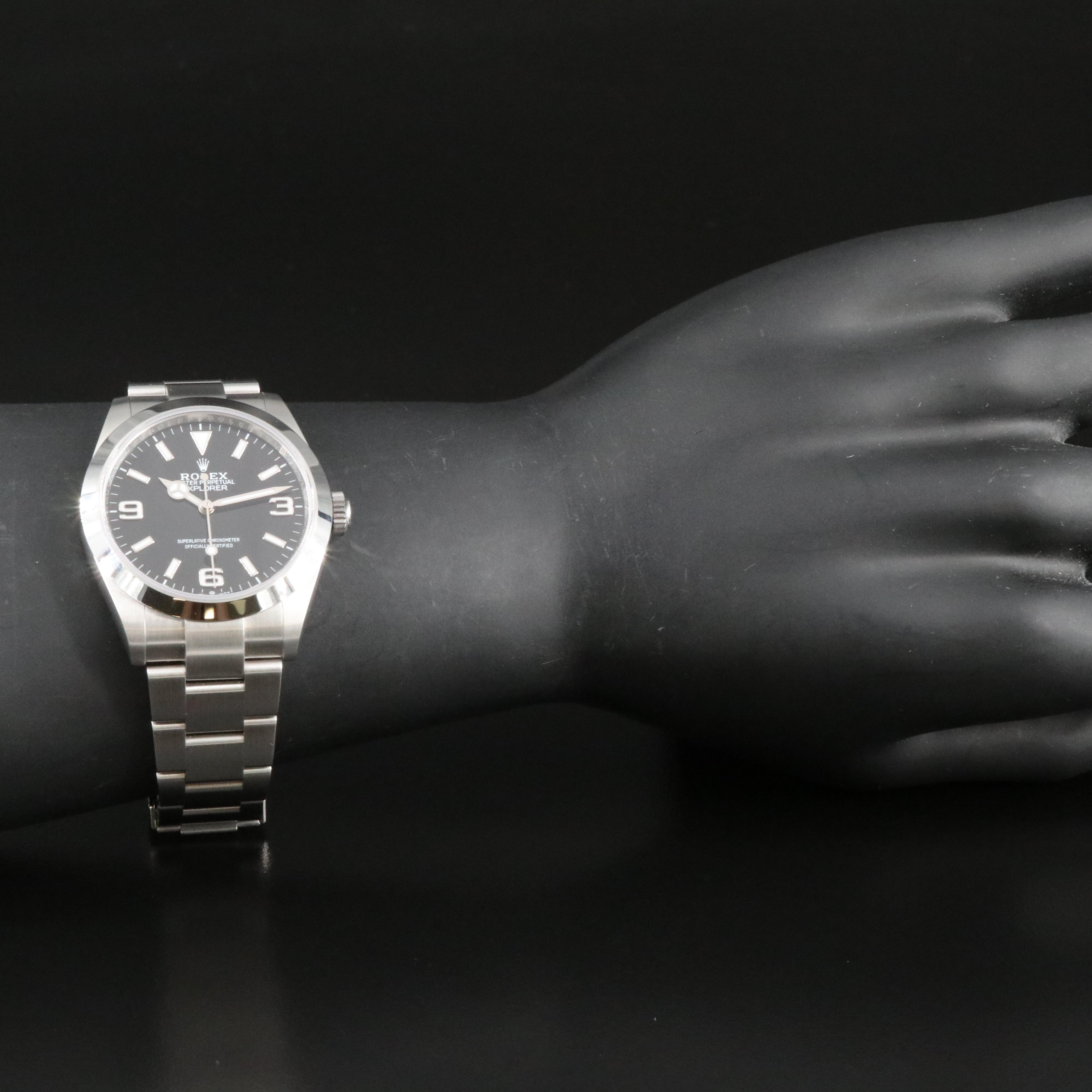 Rolex Explorer 40mm Oystersteel Watch