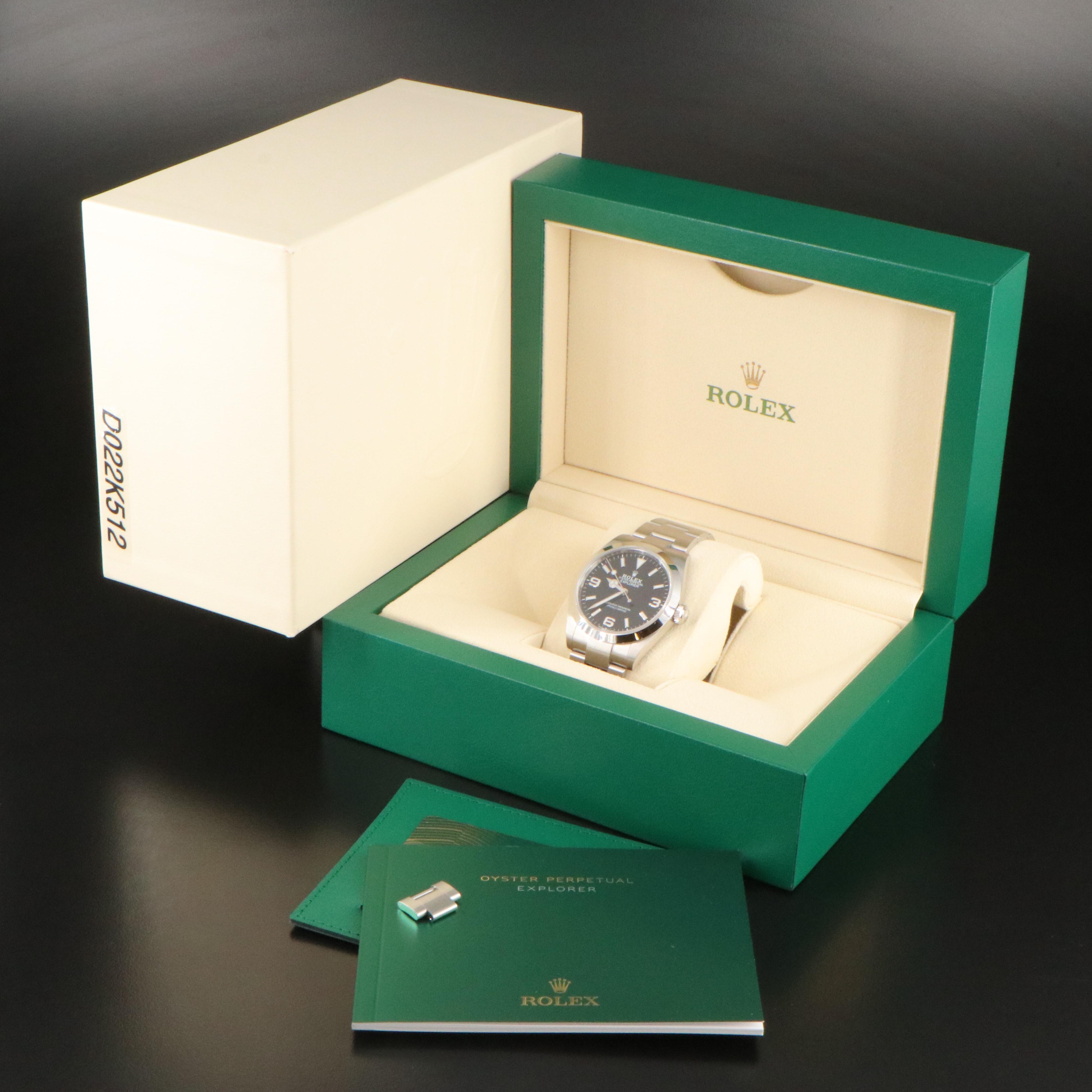 Rolex Explorer 40mm Oystersteel Watch