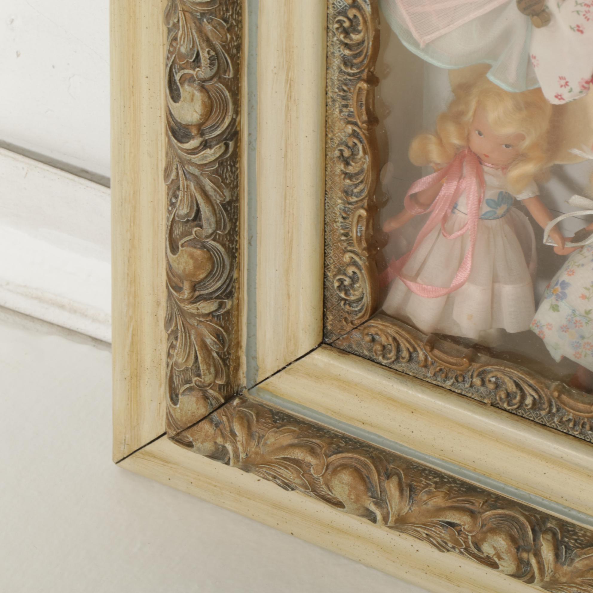 Nancy Anne Storybook Doll in Shadow Box, Mid-20th Century