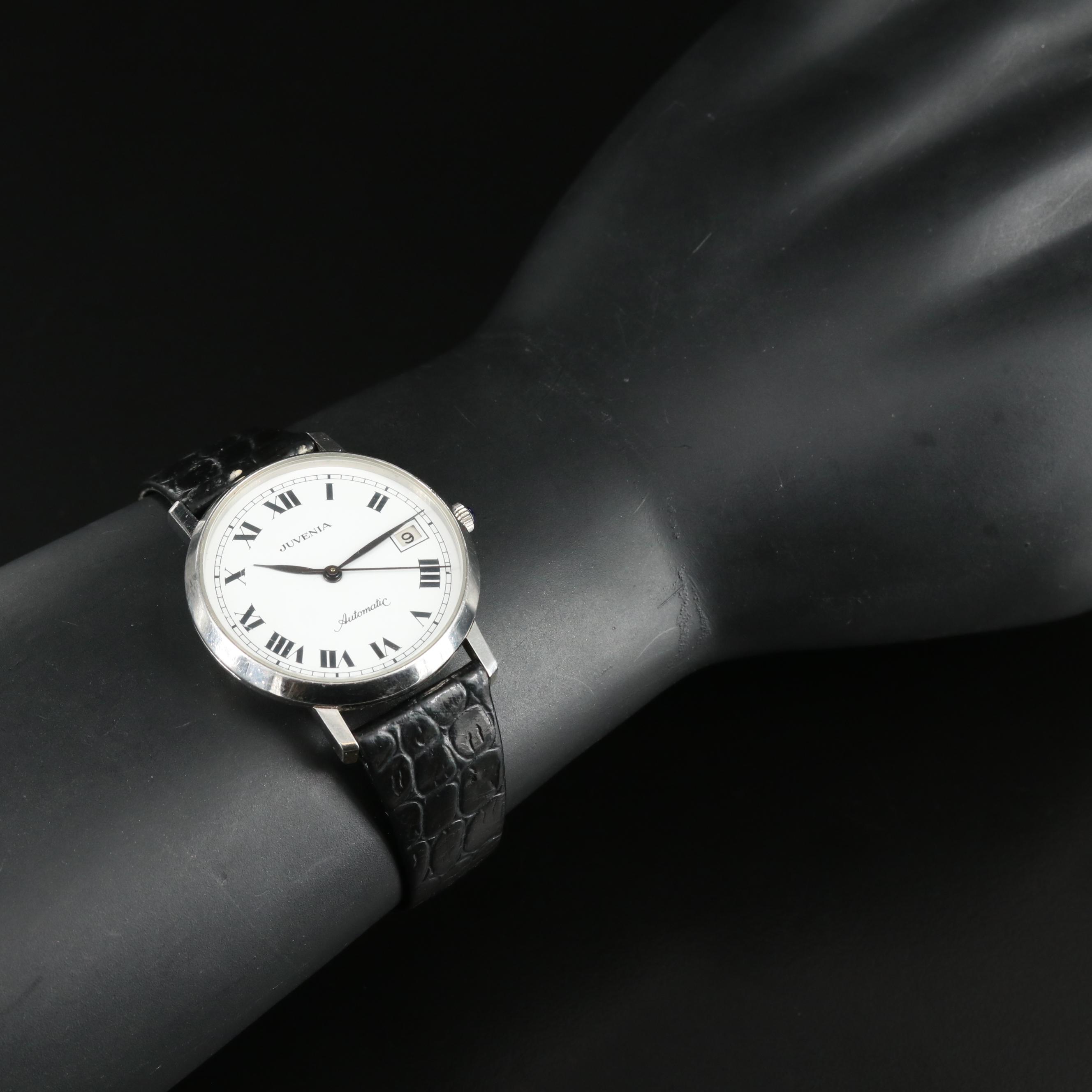 Juvenia Stainless Steel Automatic Stainless Steel Watch