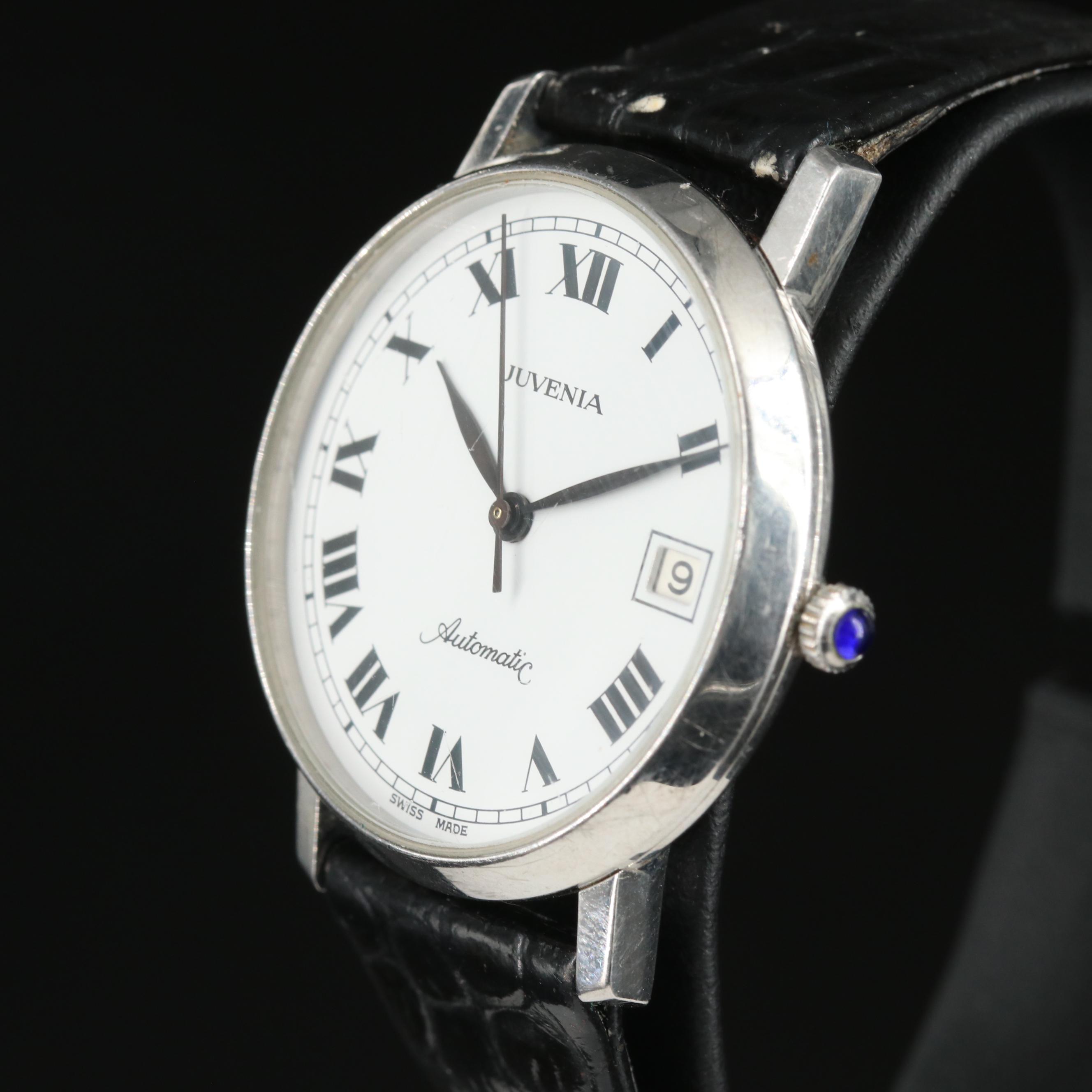 Juvenia Stainless Steel Automatic Stainless Steel Watch