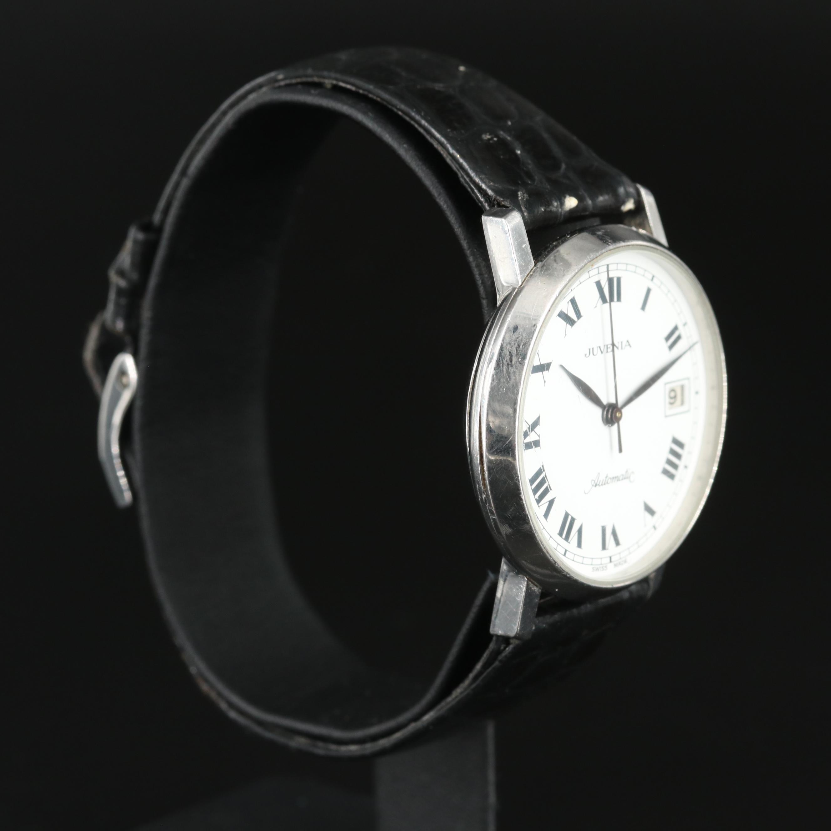 Juvenia Stainless Steel Automatic Stainless Steel Watch