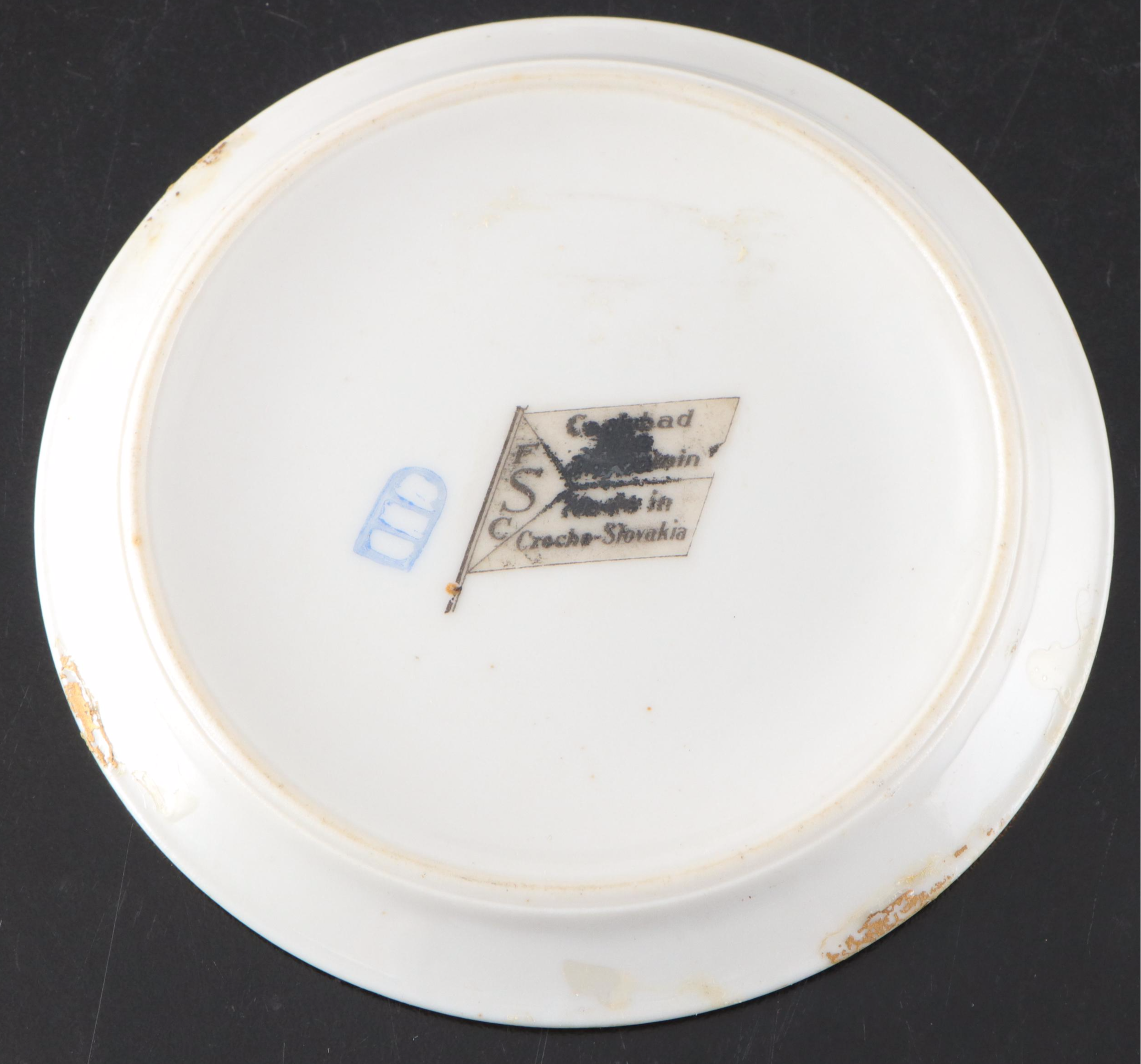 German Ceramic Toby Jug with Fairings and Other Décor