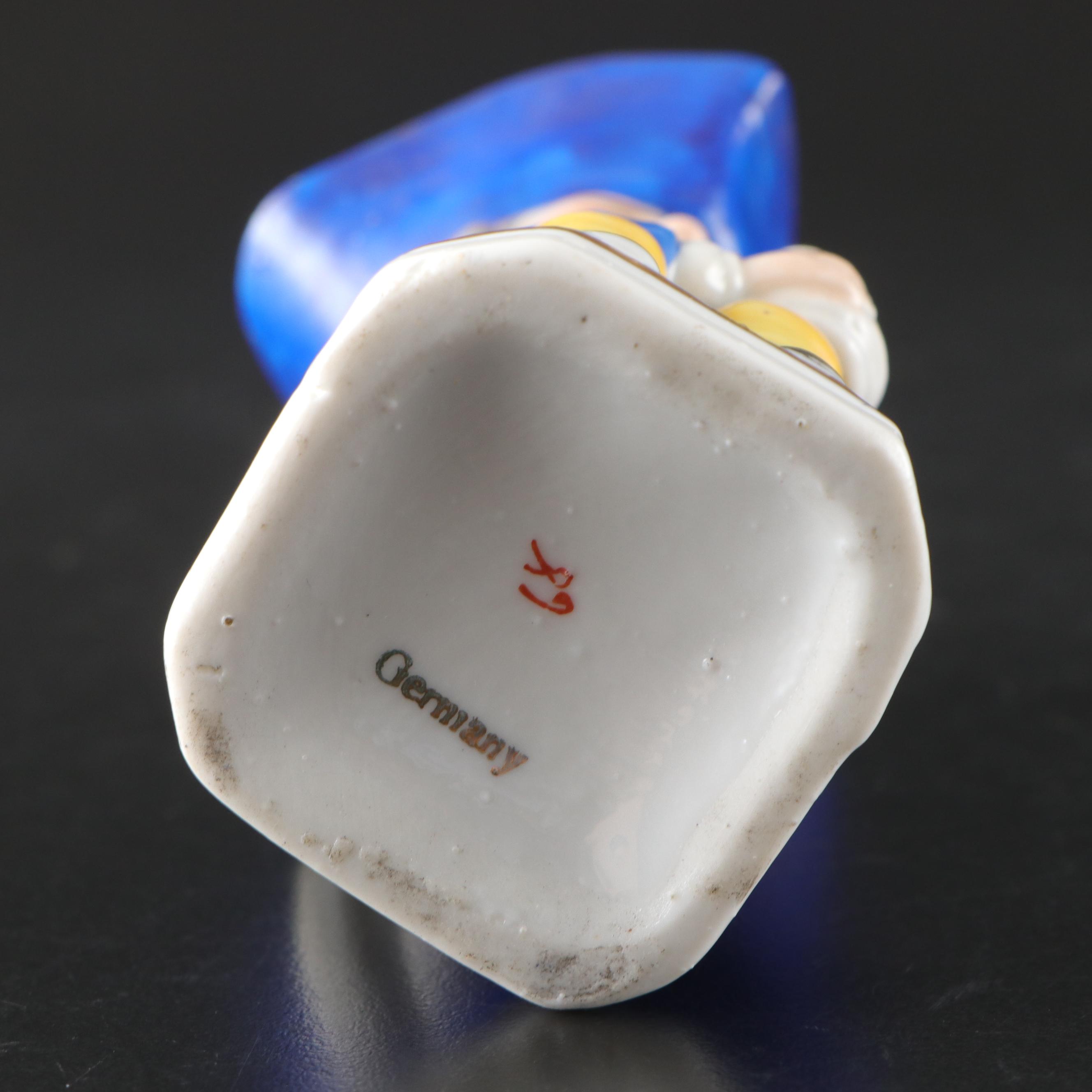 German Ceramic Toby Jug with Fairings and Other Décor