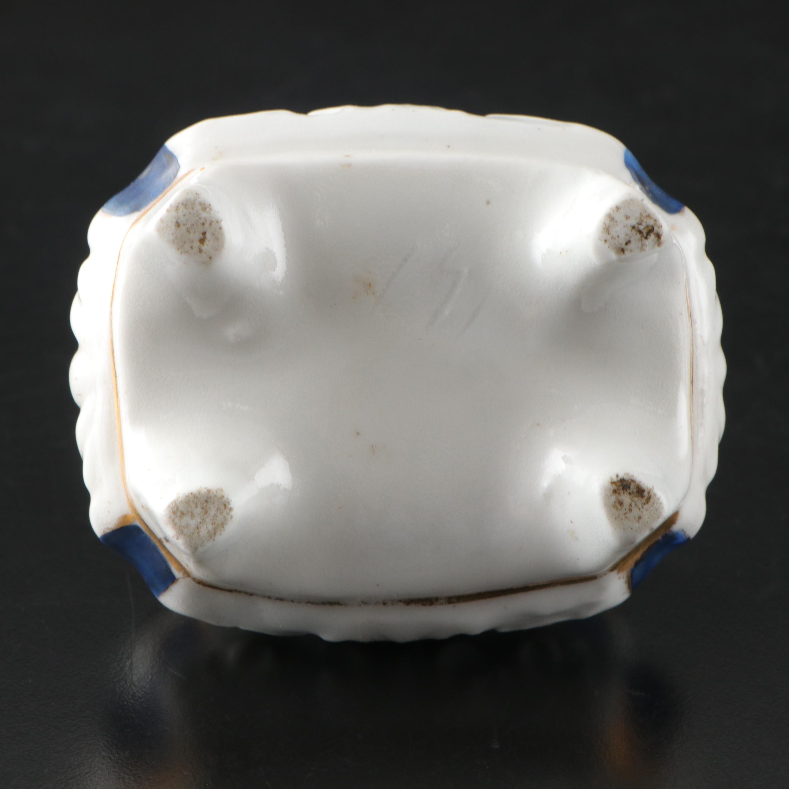 German Ceramic Toby Jug with Fairings and Other Décor