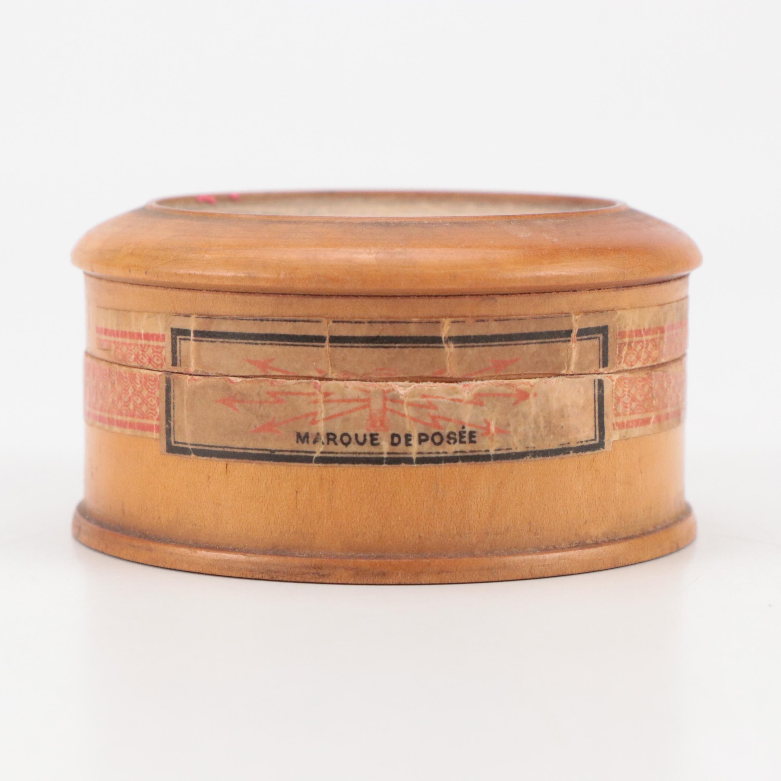 English, French and American Burl Wood and Other Treenware Lidded Boxes