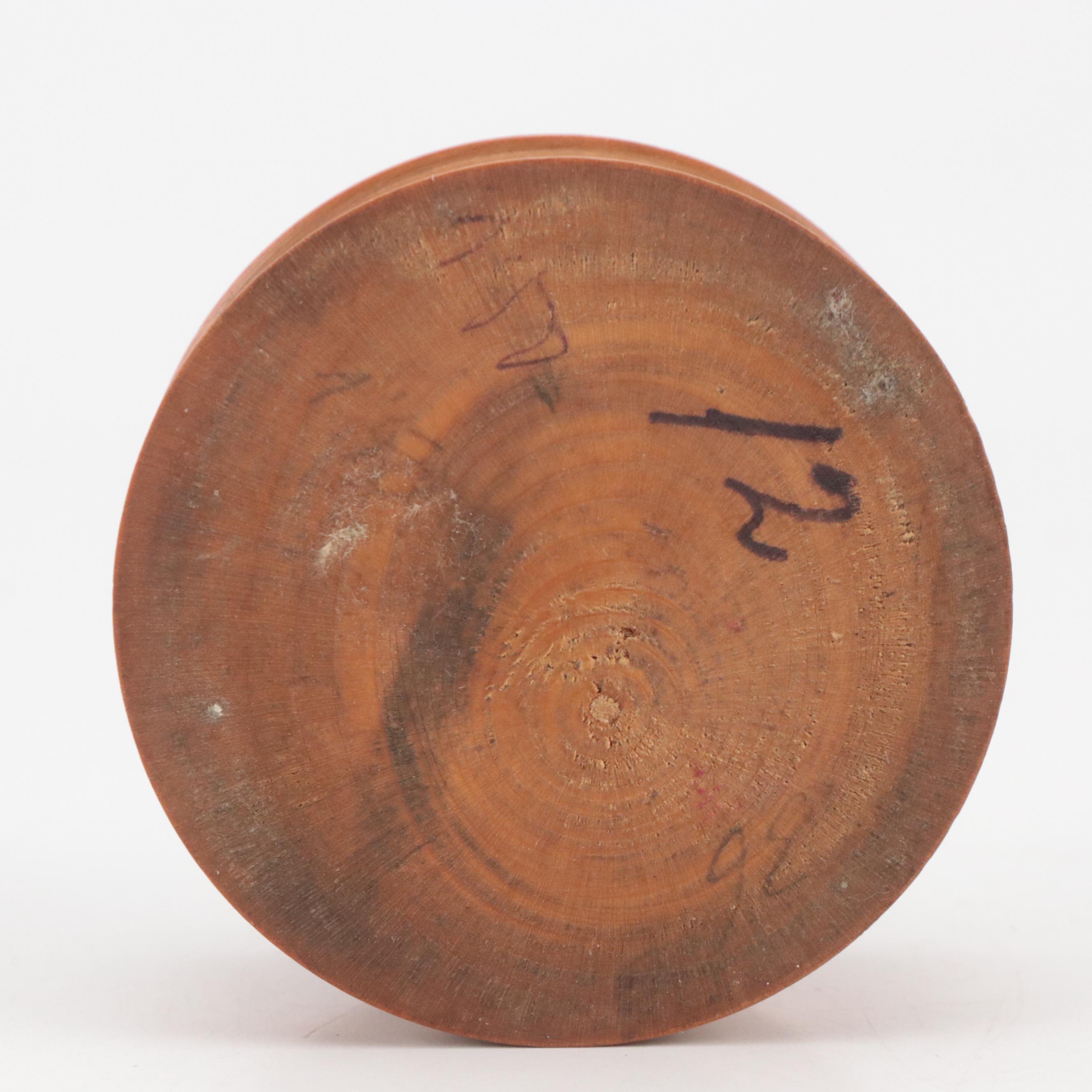 English, French and American Burl Wood and Other Treenware Lidded Boxes