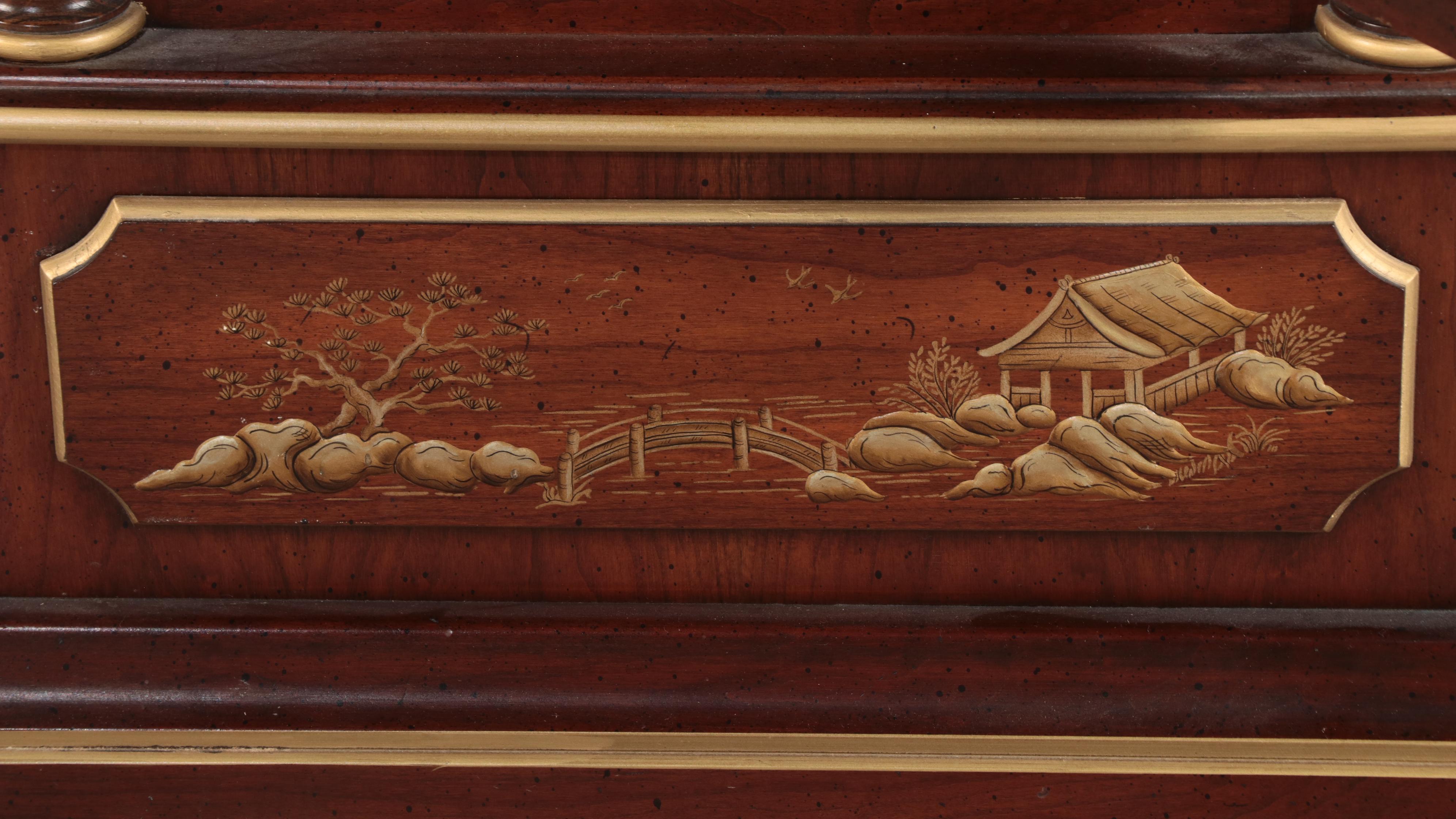 Trend Wooden Grandfather Clock, Late 20th Century