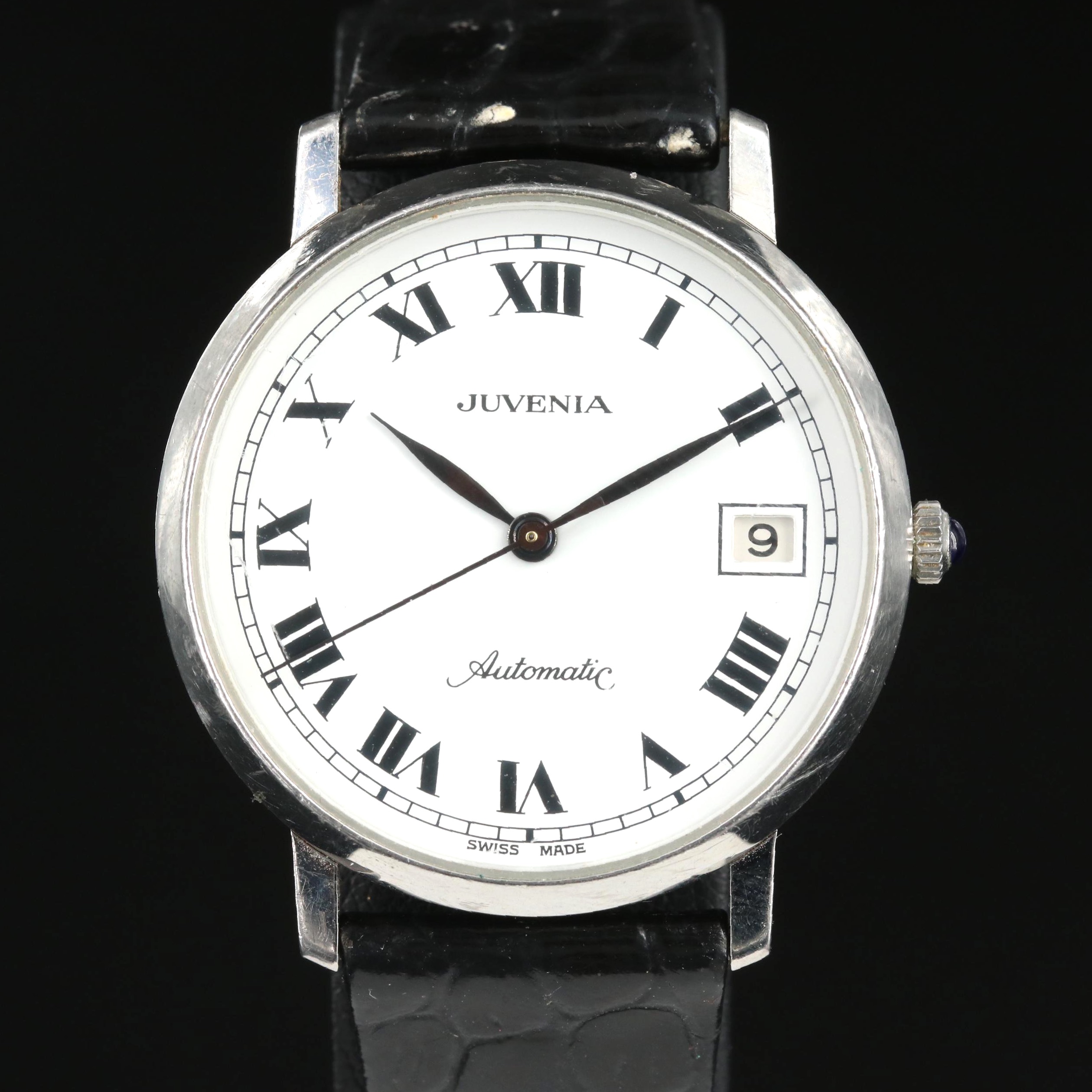 Juvenia Stainless Steel Automatic Stainless Steel Watch