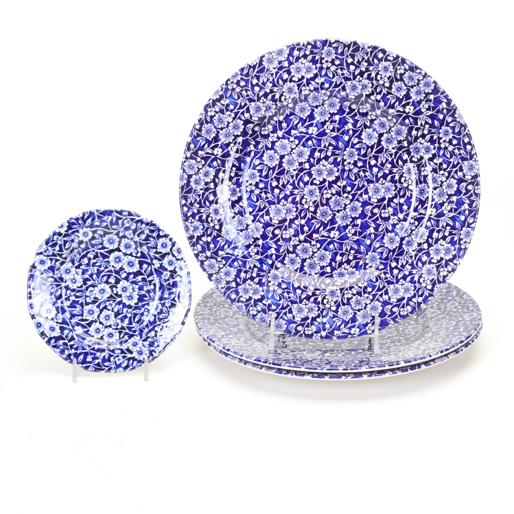 Burleigh "Calico" Dinnerware, Mid 20th Century