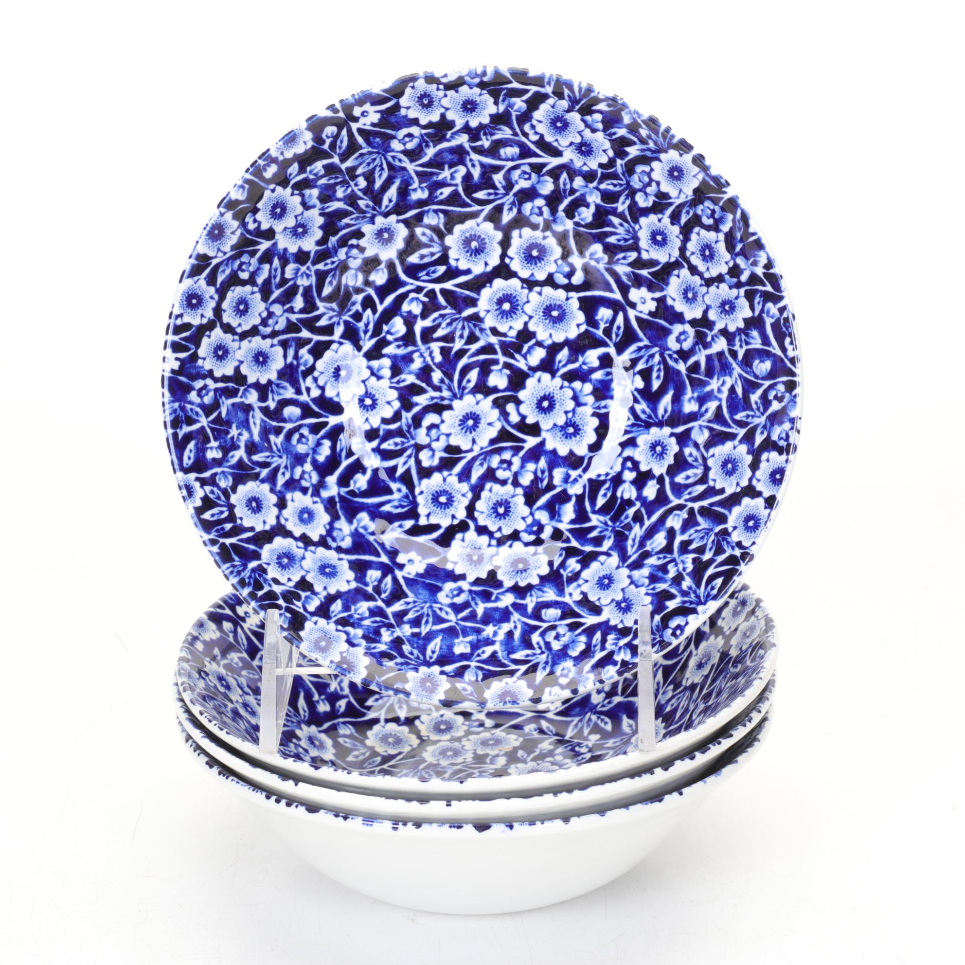 Burleigh "Calico" Dinnerware, Mid 20th Century