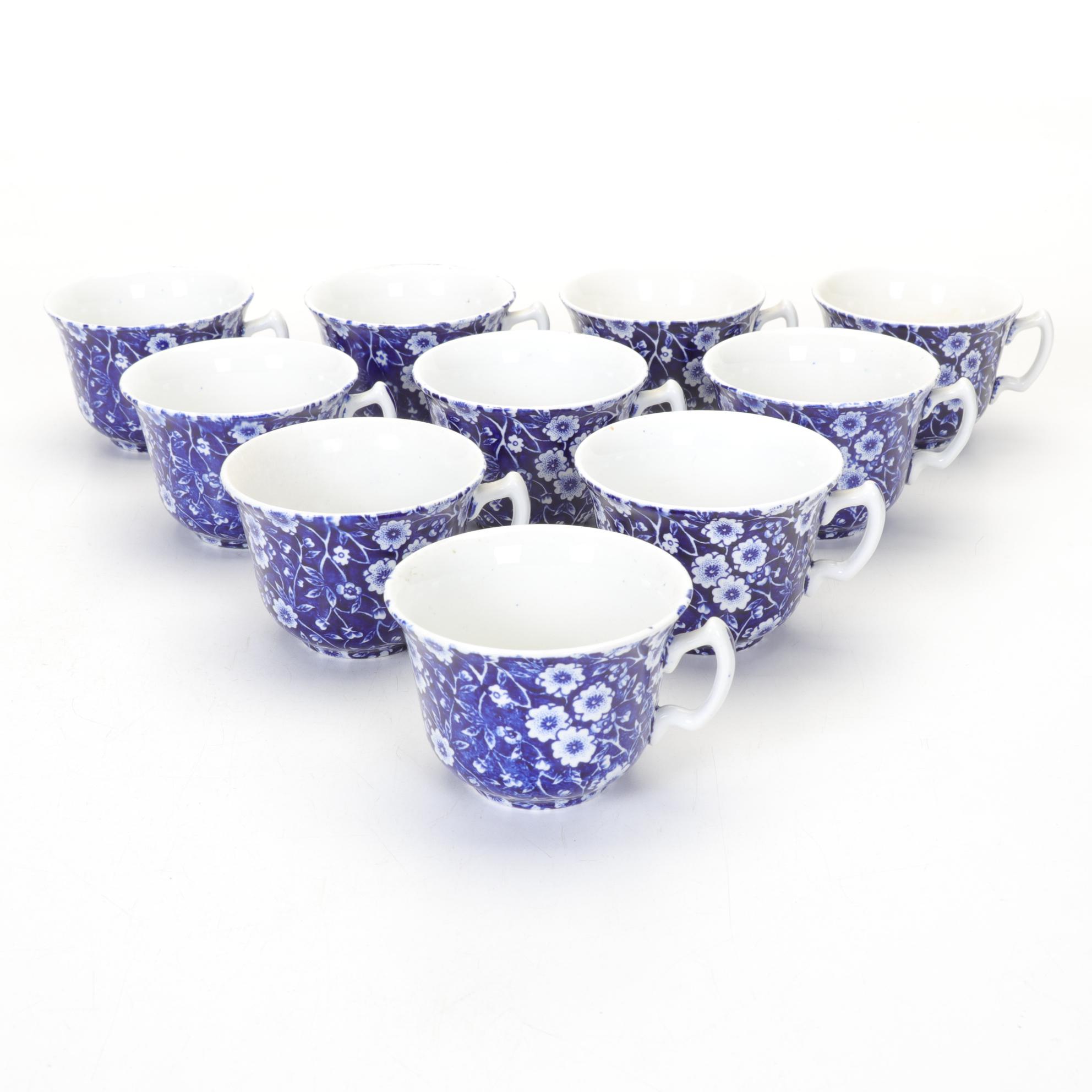 Burleigh "Calico" Dinnerware, Mid 20th Century