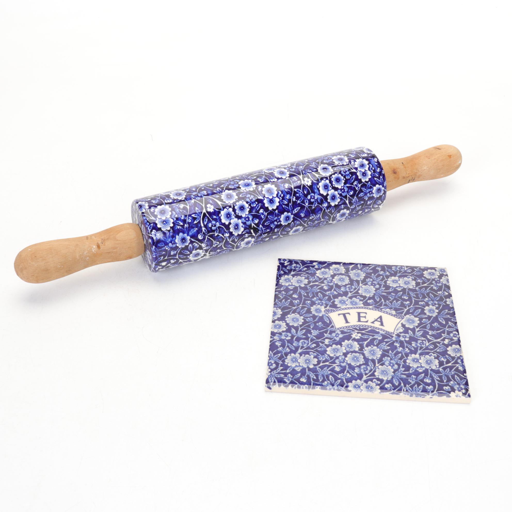 Burleigh "Calico" Dinnerware, Mid 20th Century