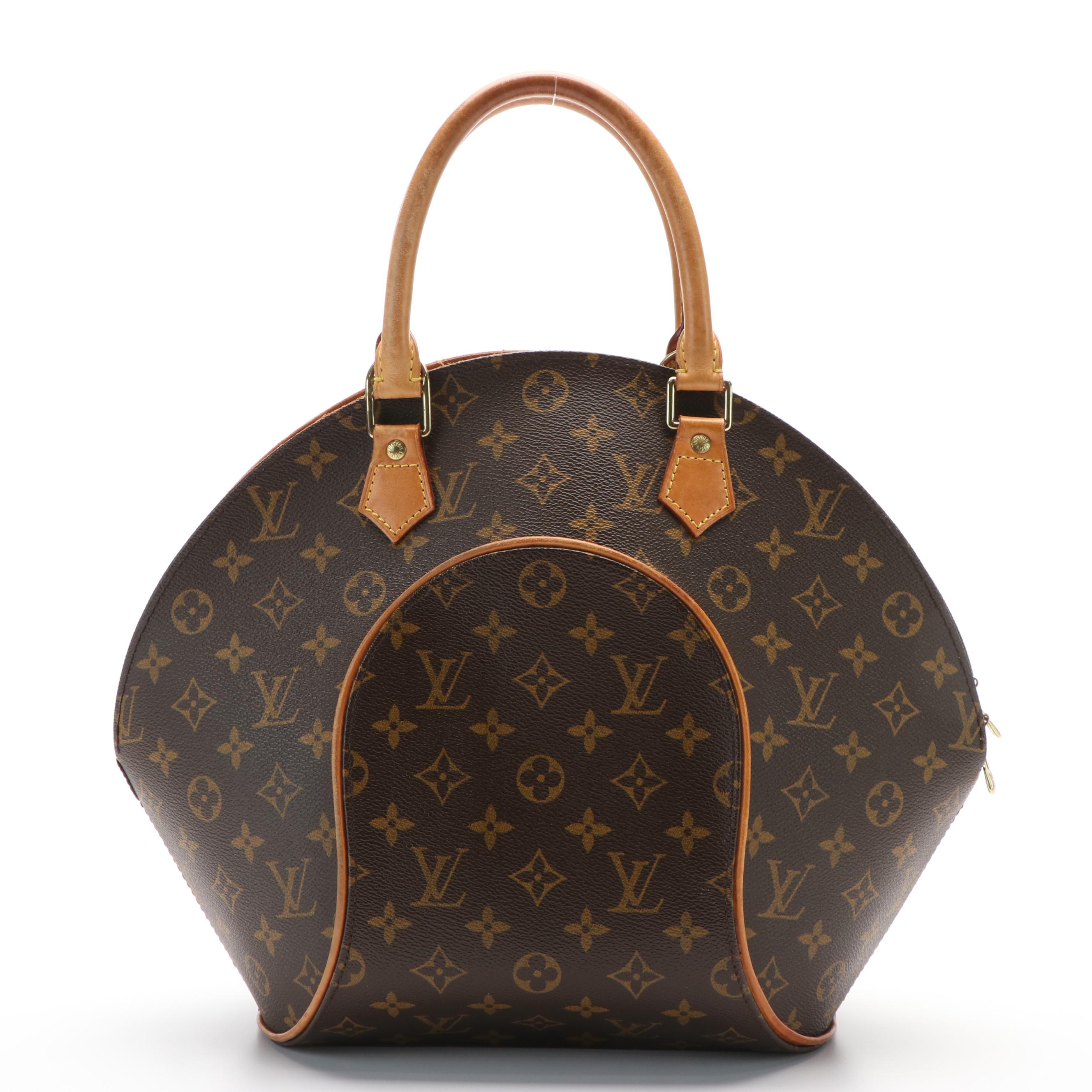 Louis Vuitton Ellipse MM Monogram Canvas Handbag