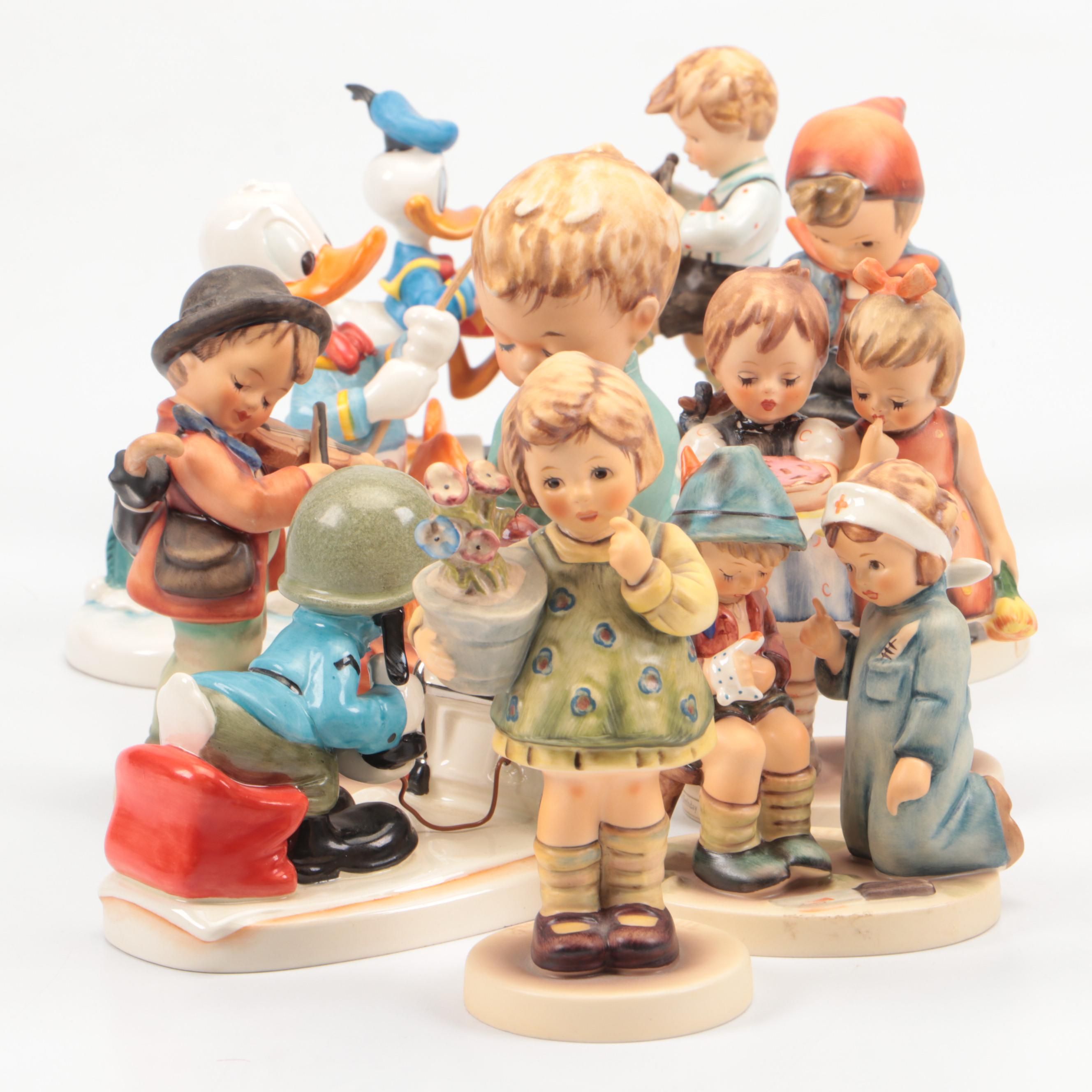 Goebel Hummel Figurine Collection Including Walt Disney Productions
