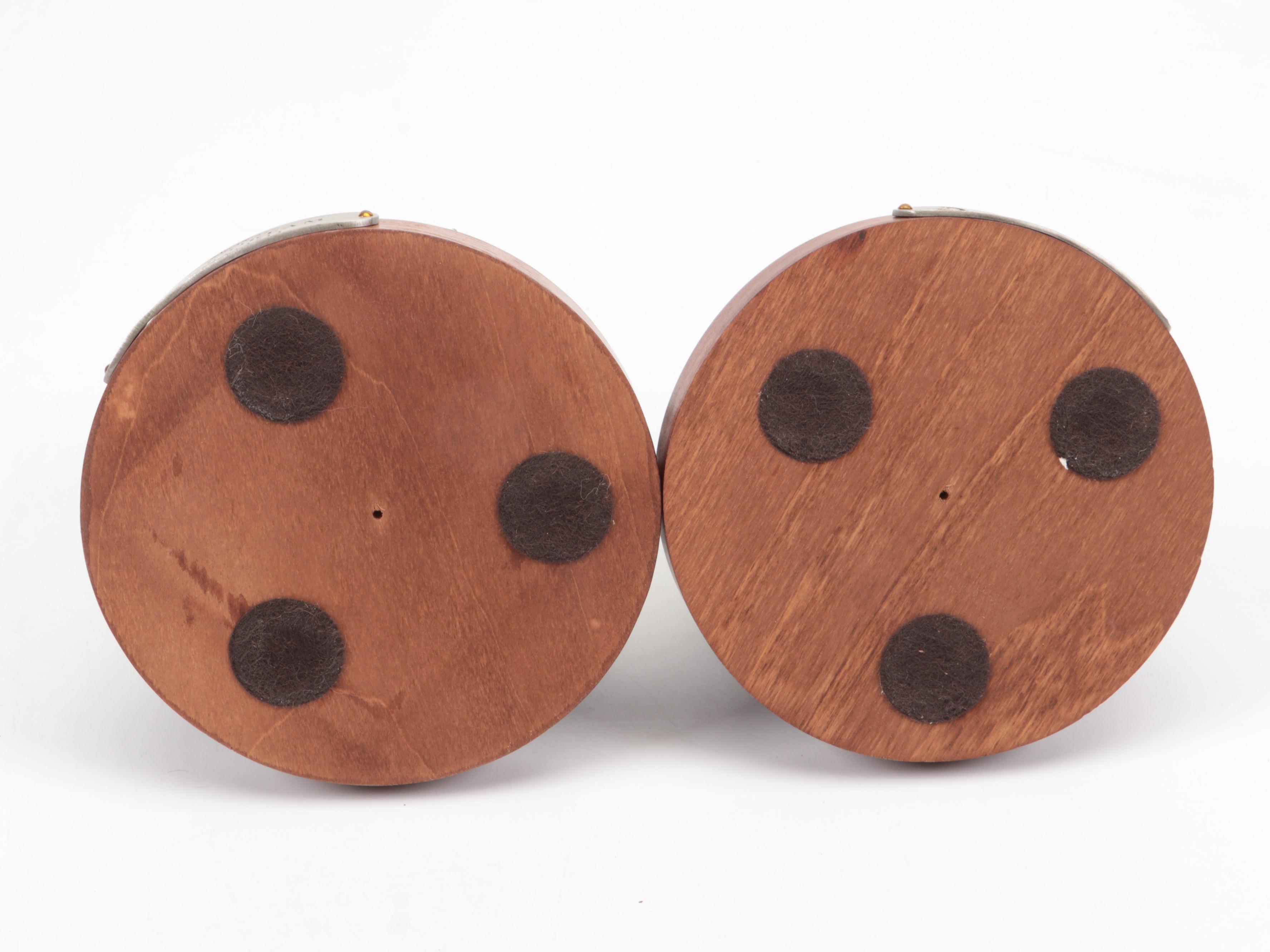 Hudson Limited Edition Pewter on Wood "Fantasia" Figurines