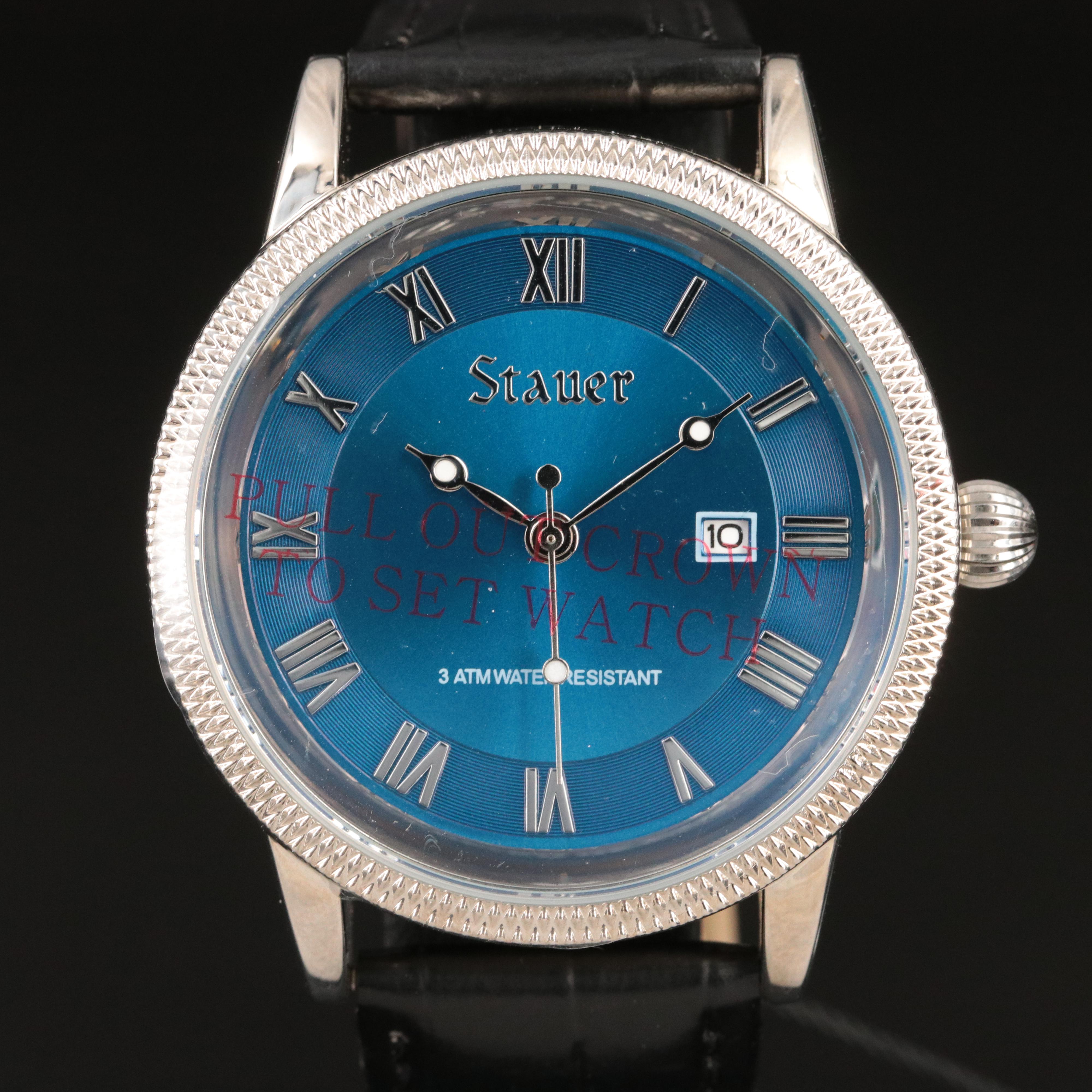 Stauer Urban Blue 43mm Watch