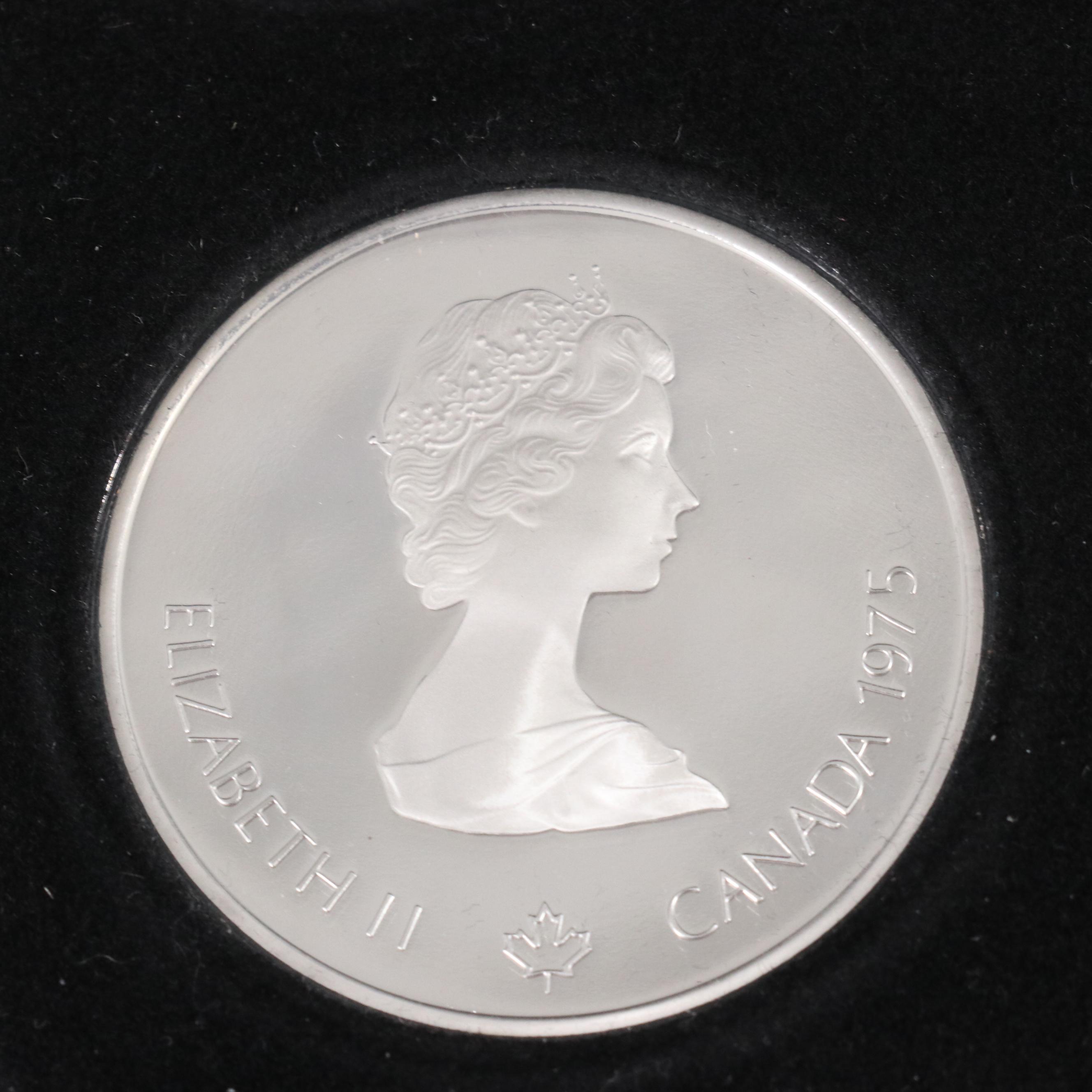 1976 Canada Four Piece Olympic Silver Coin Proof Set