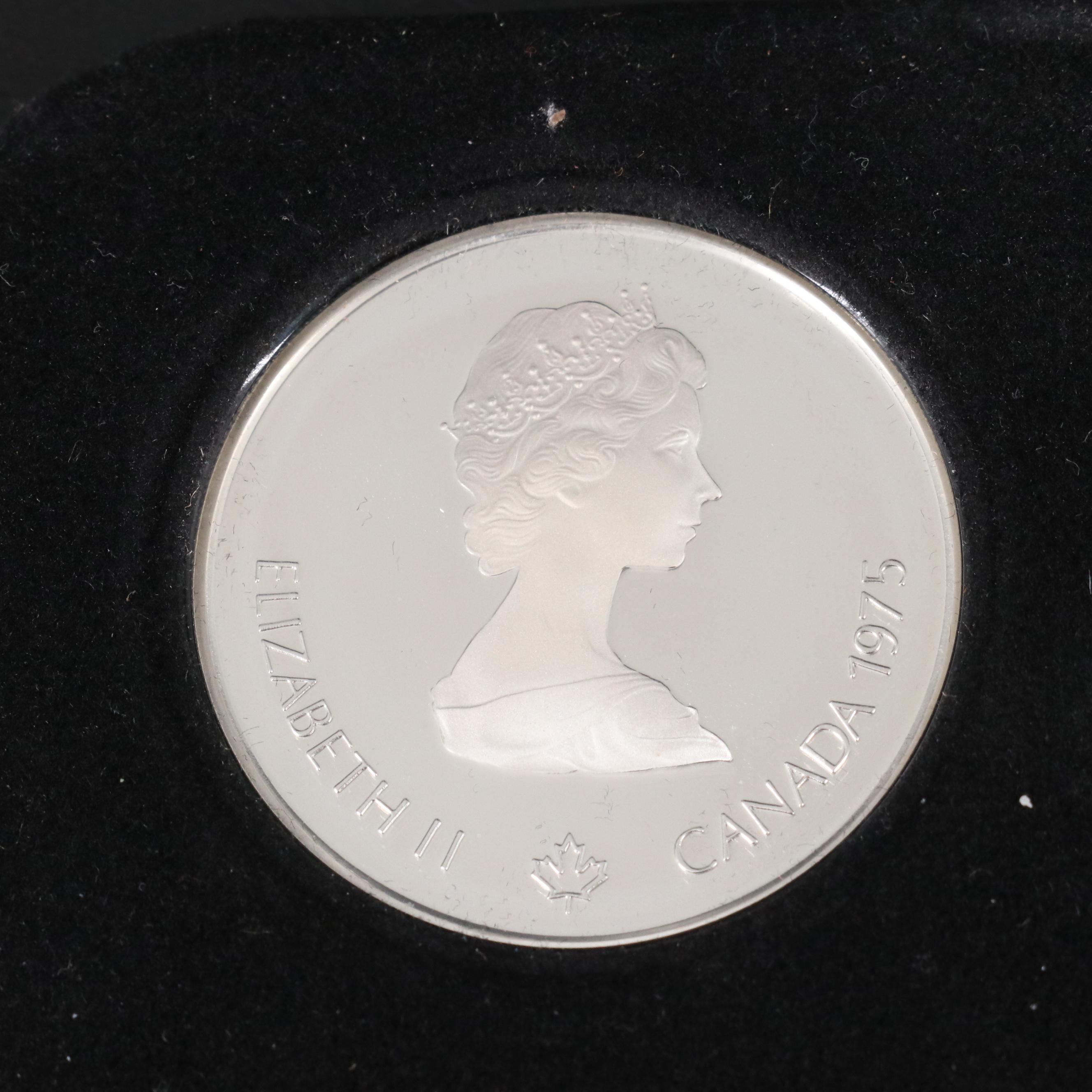 1976 Canada Four Piece Olympic Silver Coin Proof Set