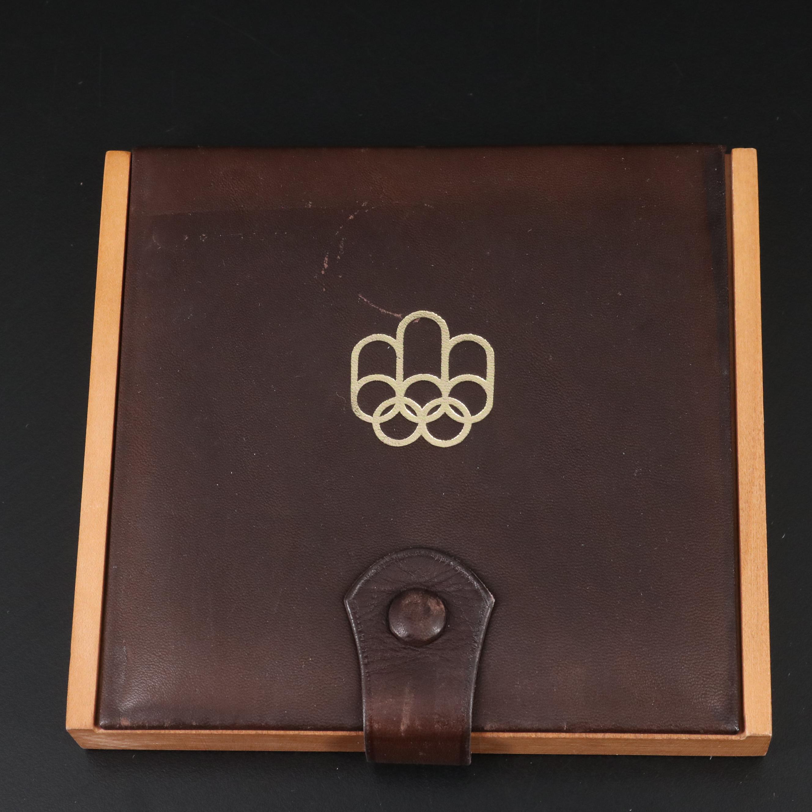 1976 Canada Four Piece Olympic Silver Coin Proof Set