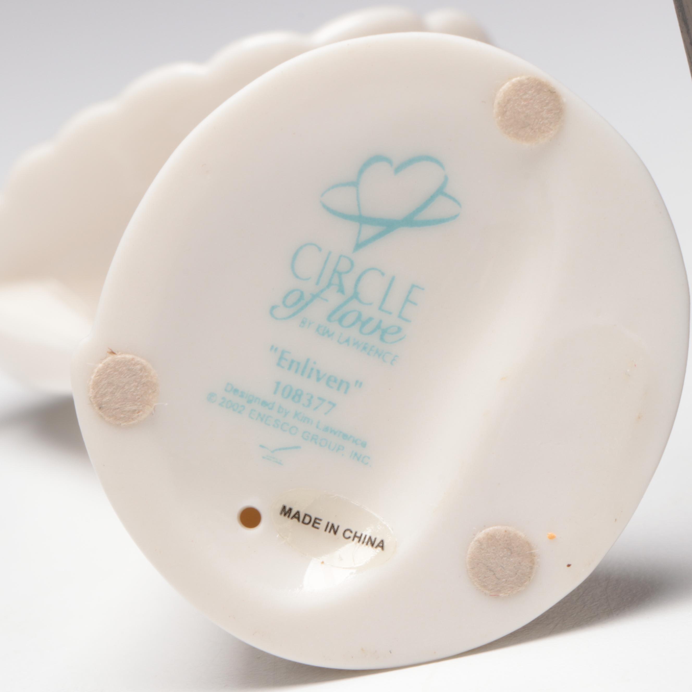 Goebel "Village Boy" Porcelain Hummel Figurine with Chalkware and Other Décor