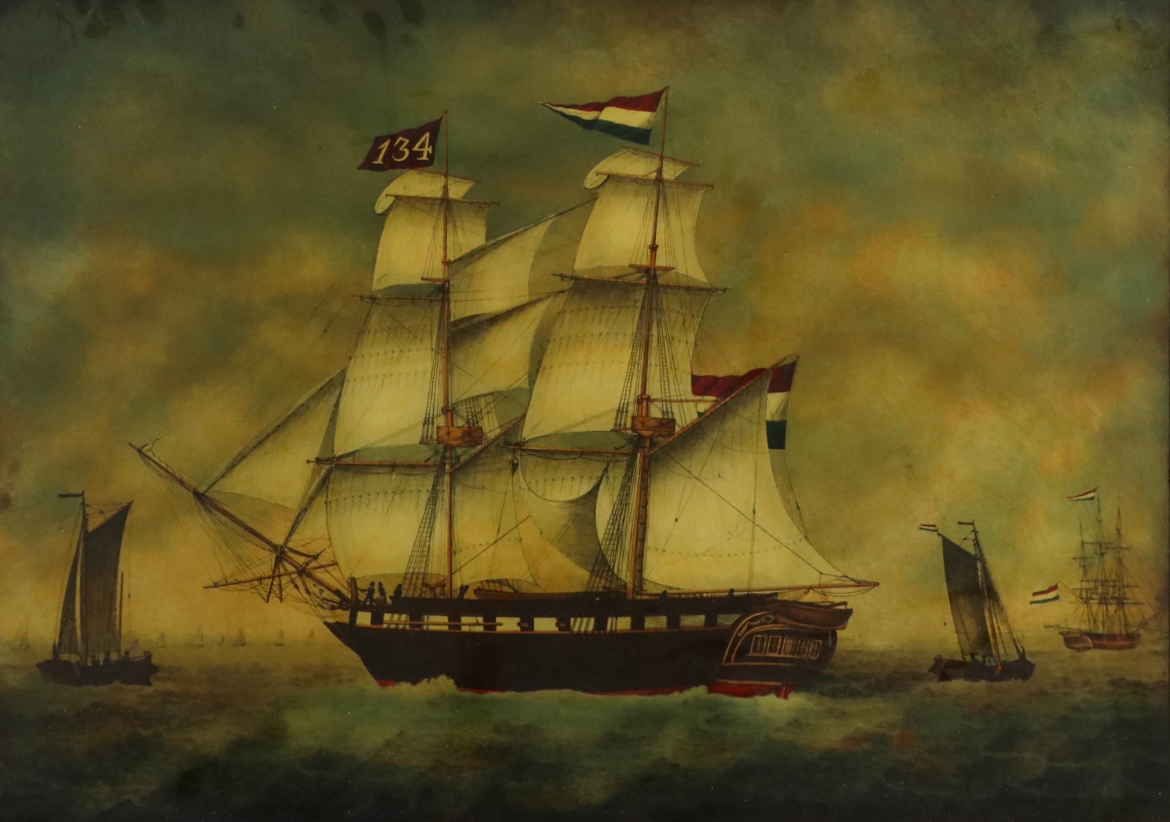 Photomechanical Print After Jan Mooy "Diana van Amsterdam Kaptein E Bax"