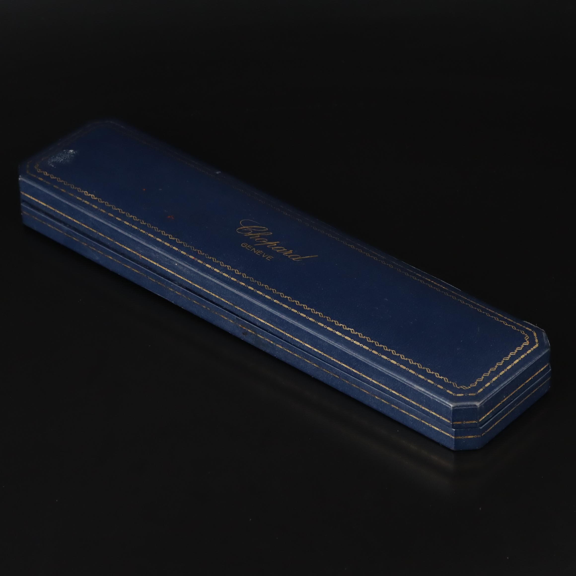 18K Chopard Custom 1.20 CTW Diamond and Sapphire Watch