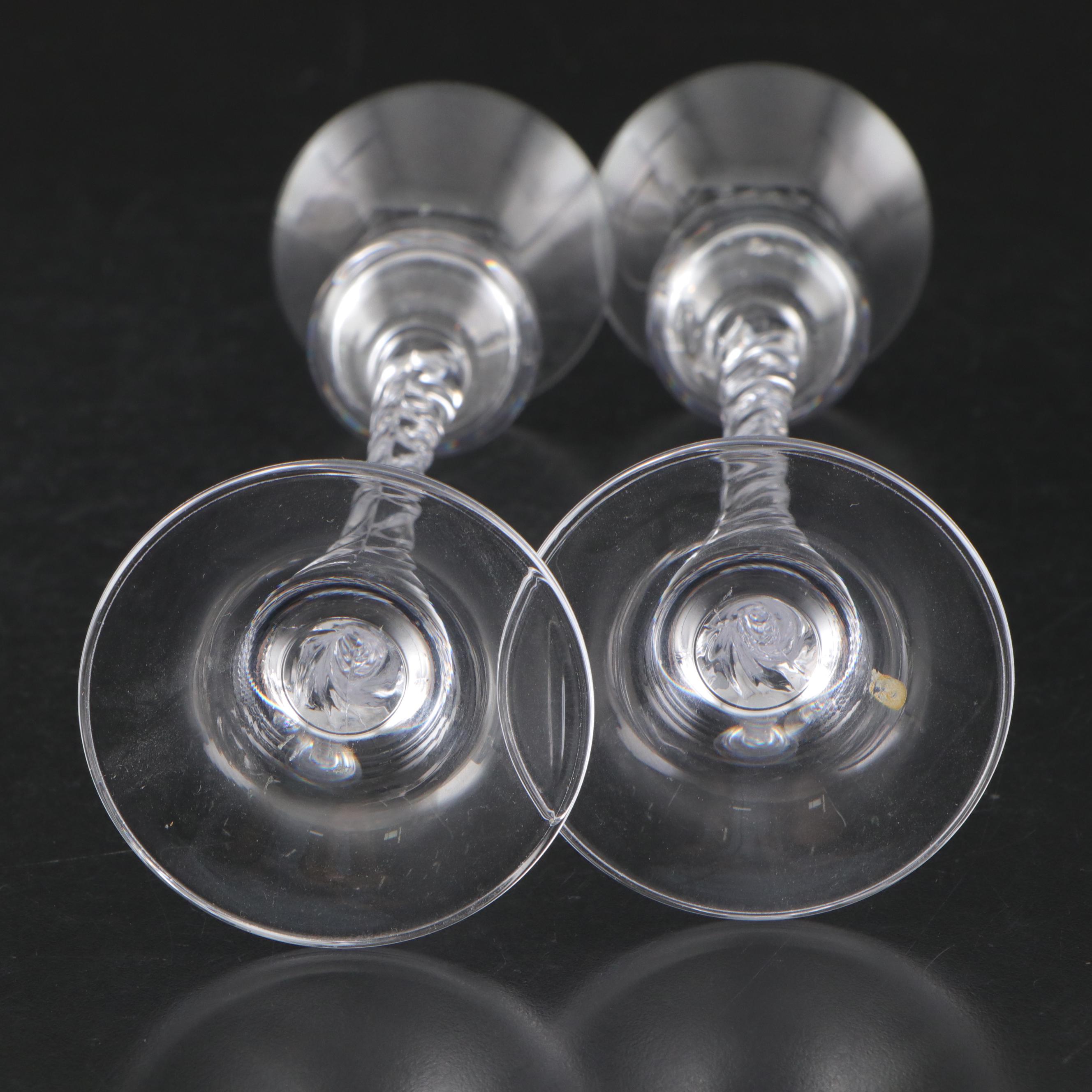 Gorham "Althea" Crystal Bowl and Pocket Vase with Mikasa "Everest" Candlesticks