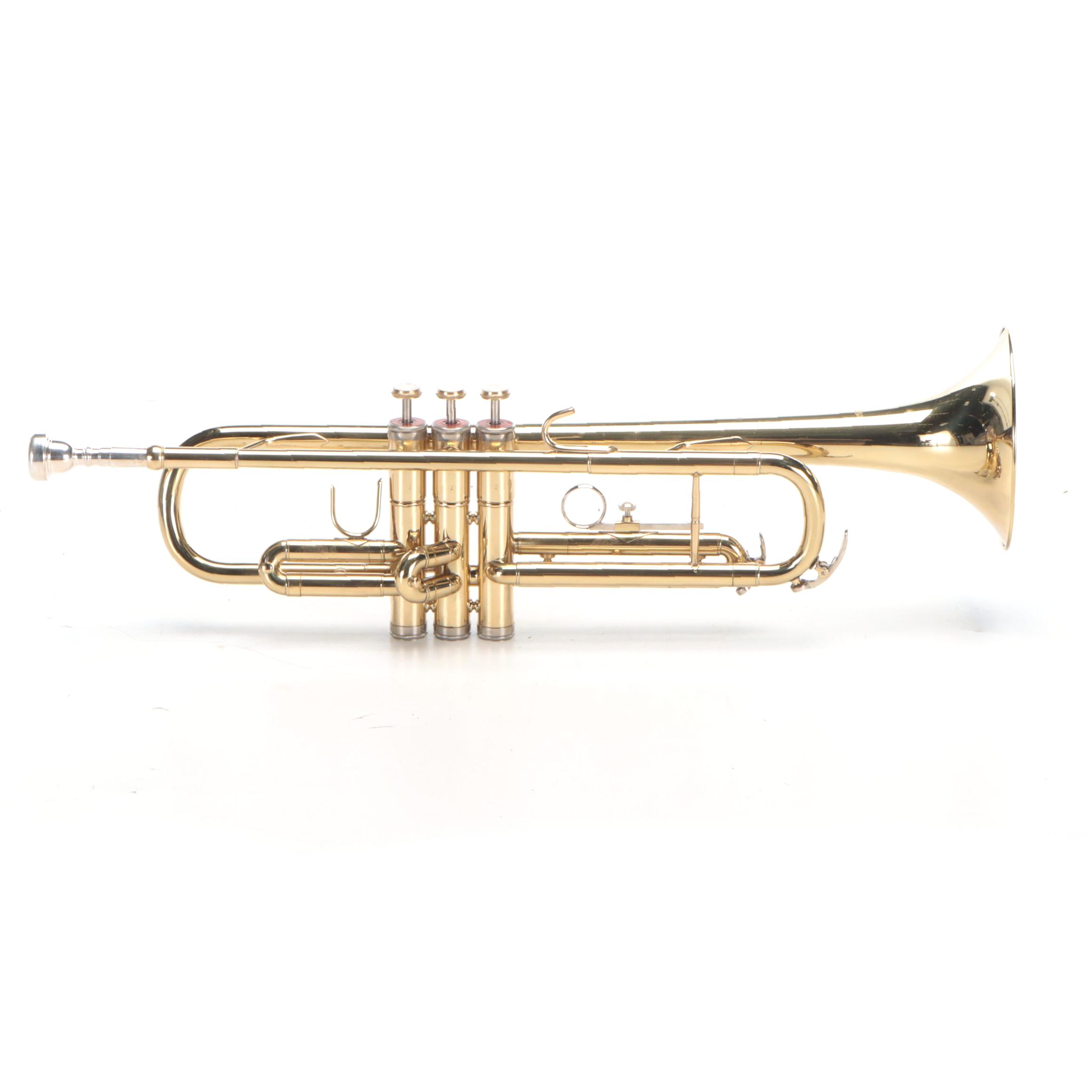 First Act Lacquered Brass Trumpet with Nylon Foam Fitted Case