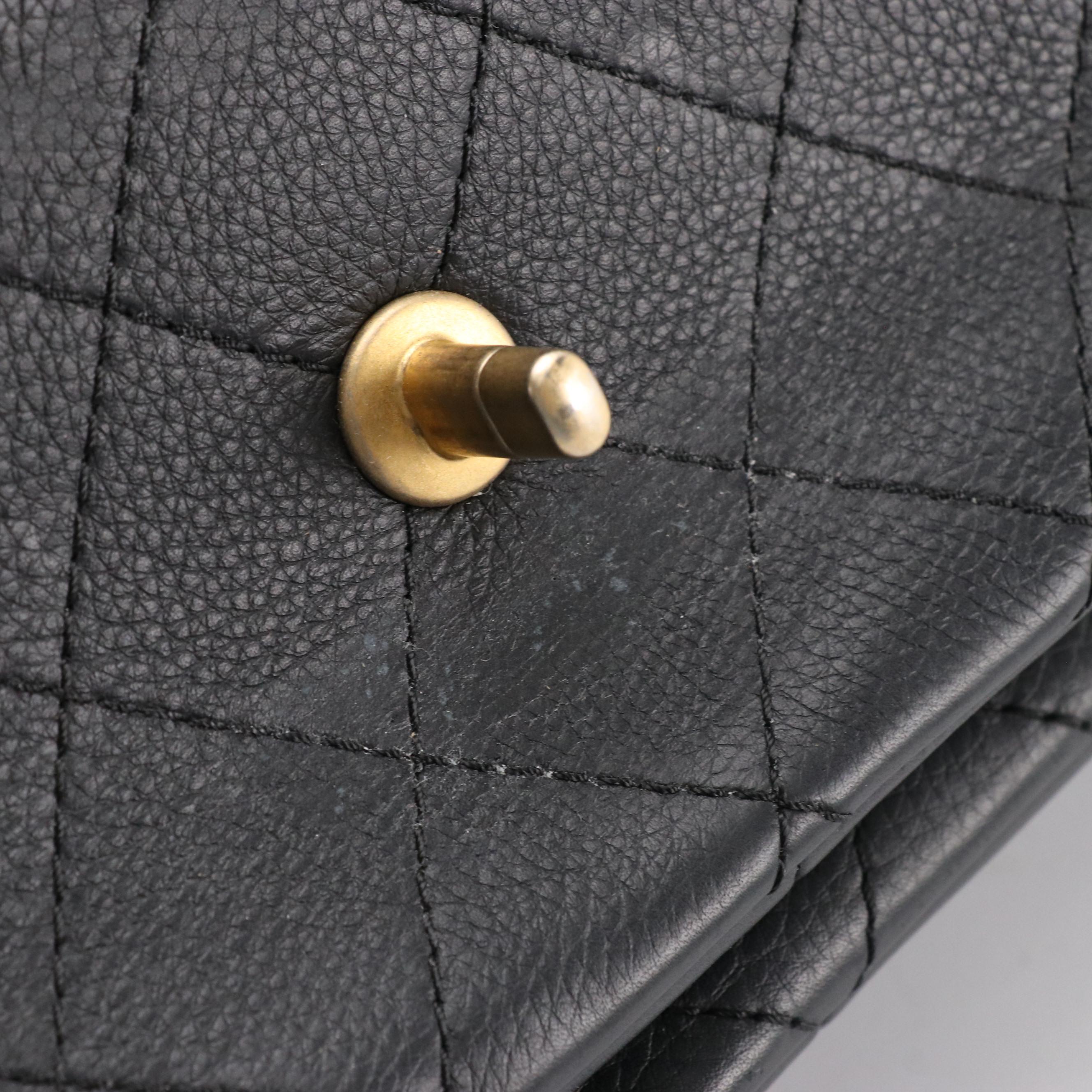 Chanel Archi Chic Shopping Bag in Quilted Caviar Leather
