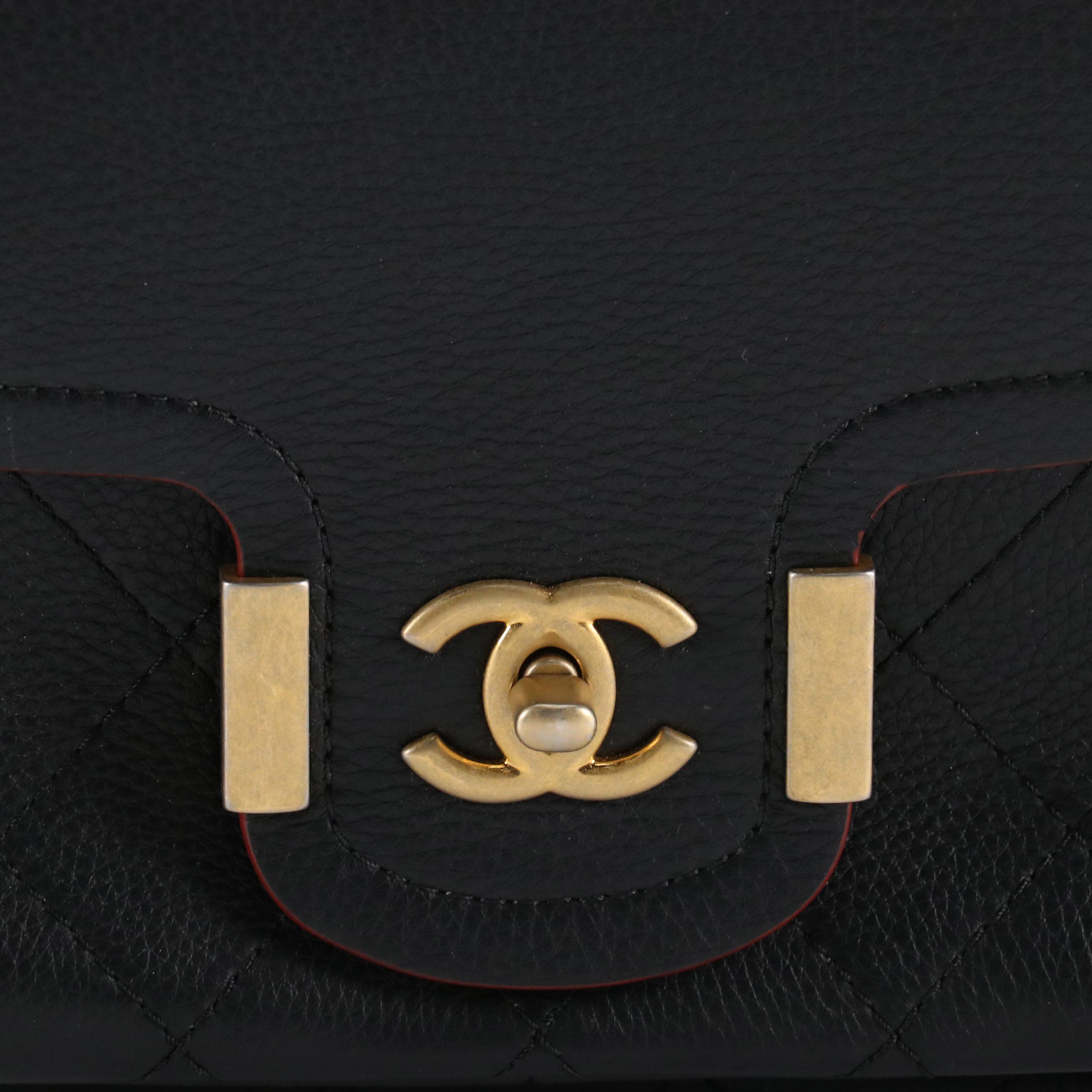 Chanel Archi Chic Shopping Bag in Quilted Caviar Leather