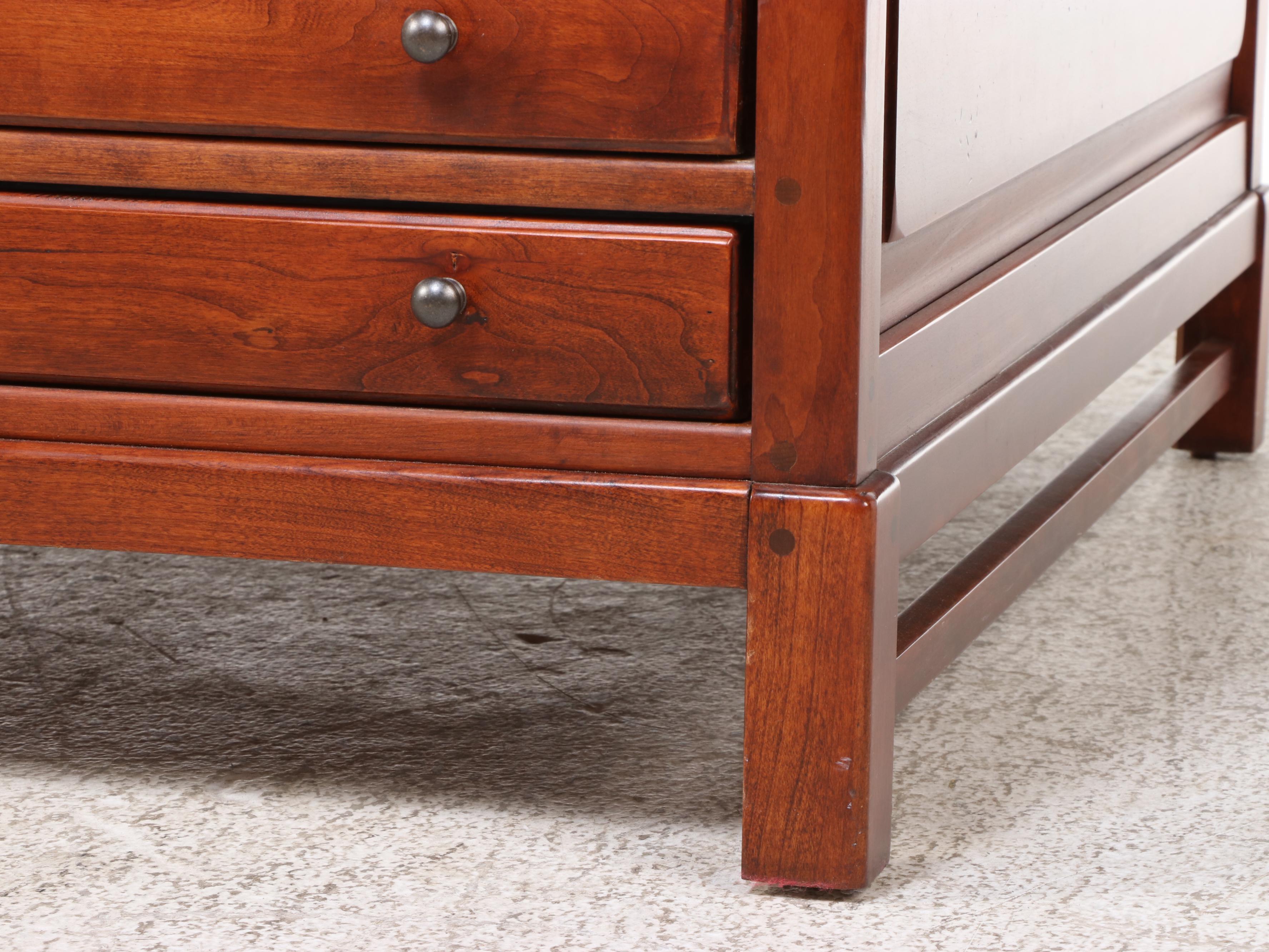 Bob Timberlake for Lexington Chippendale Style Cherrywood Map Chest Coffee Table