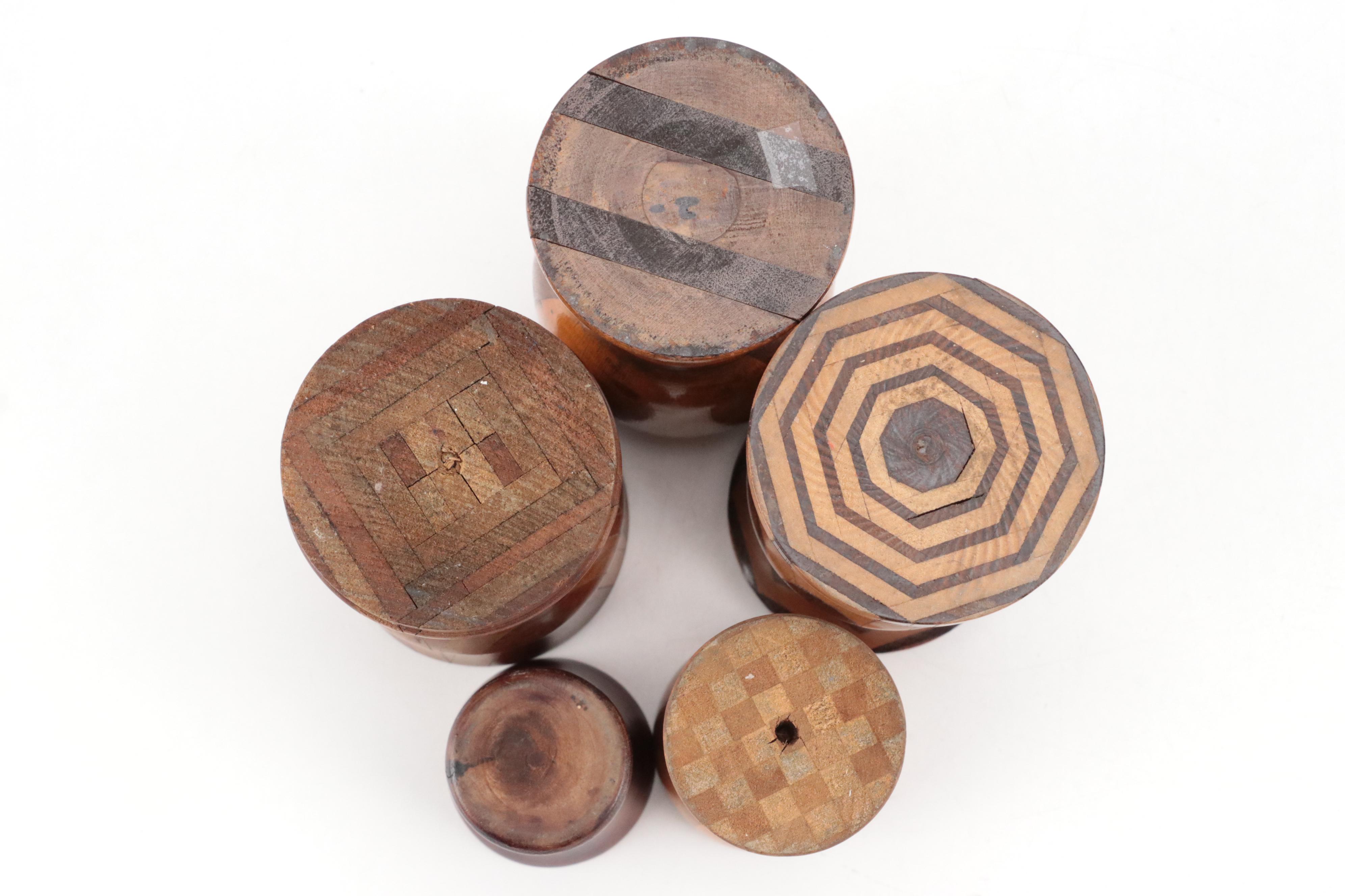 Finished Wood Goblet with More Wood Goblets