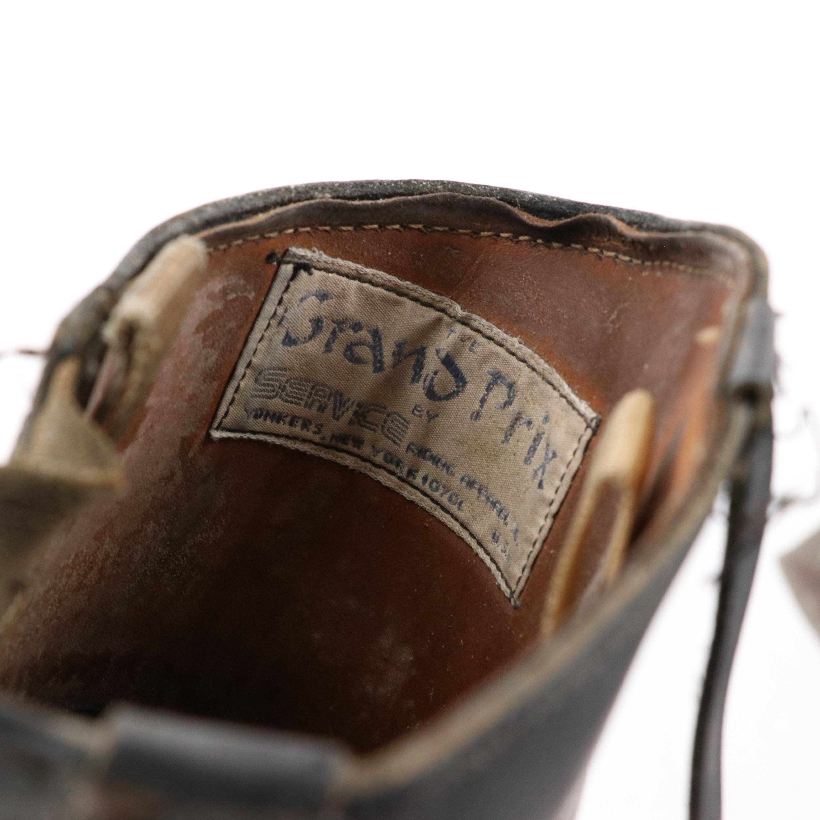 Service Riding Apparel Grand Prix Black Leather Bespoke Riding Boots