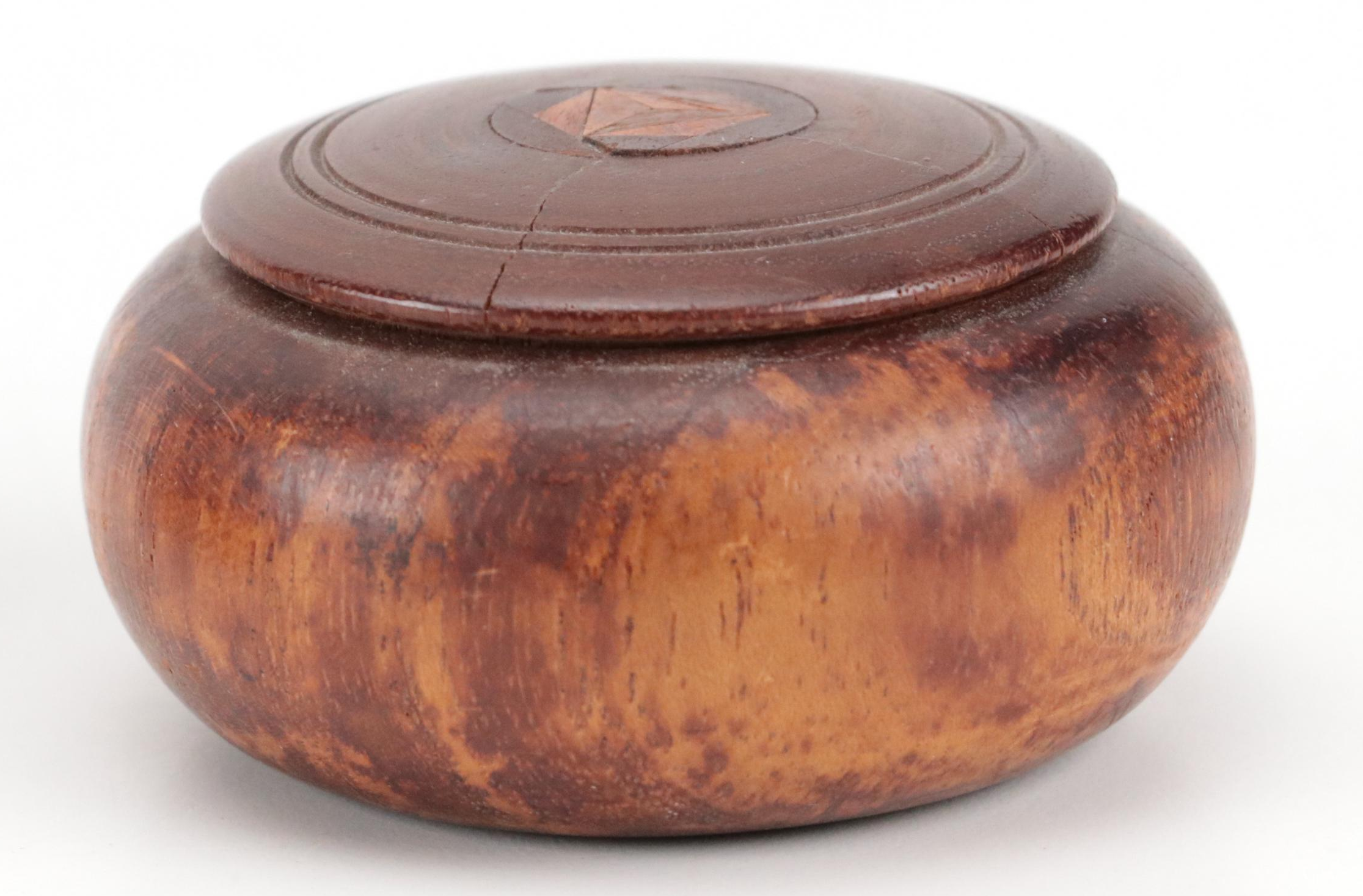 Floral Motif Wood Box with Finished Wood Powder Box and More