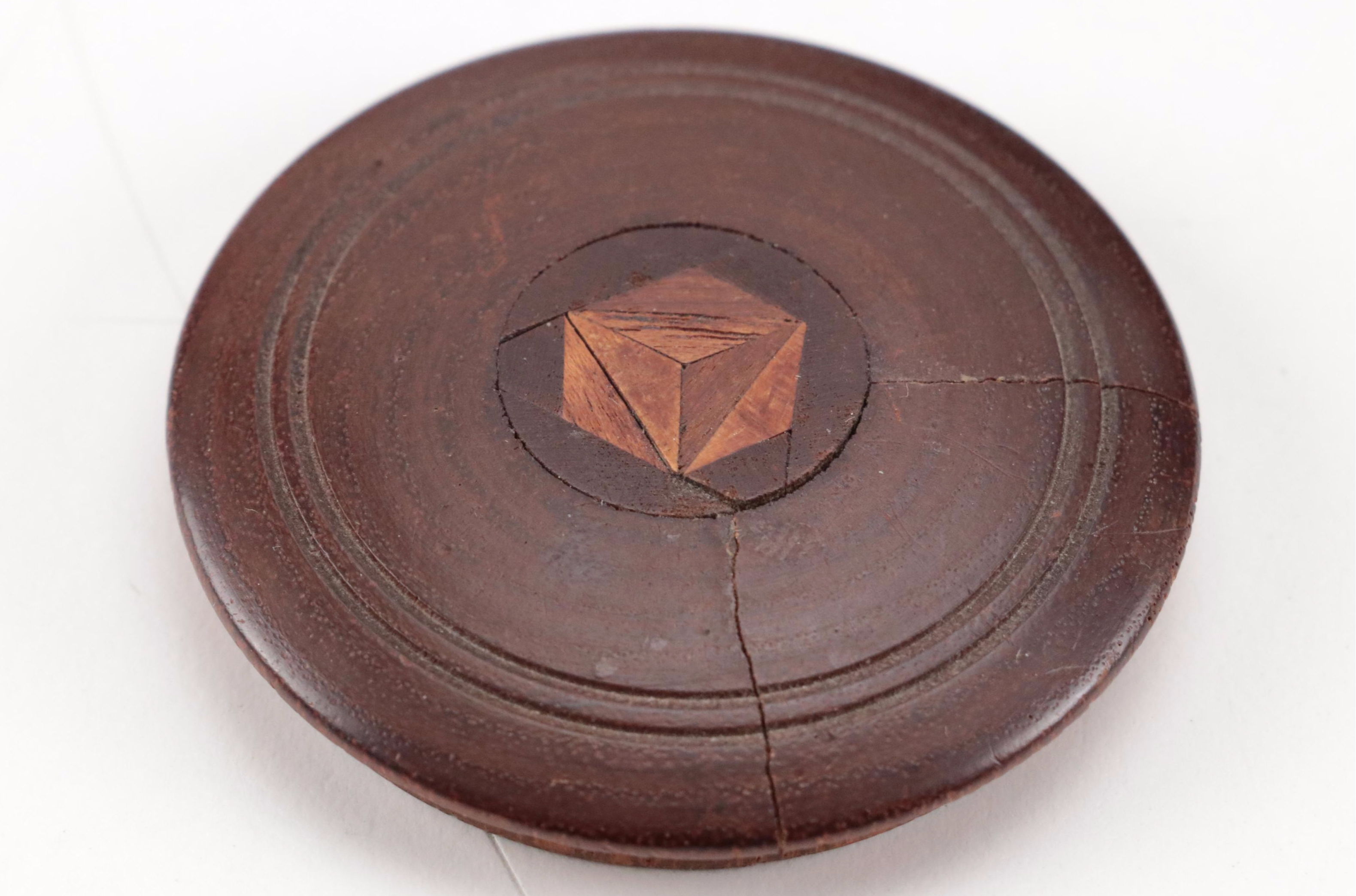 Floral Motif Wood Box with Finished Wood Powder Box and More