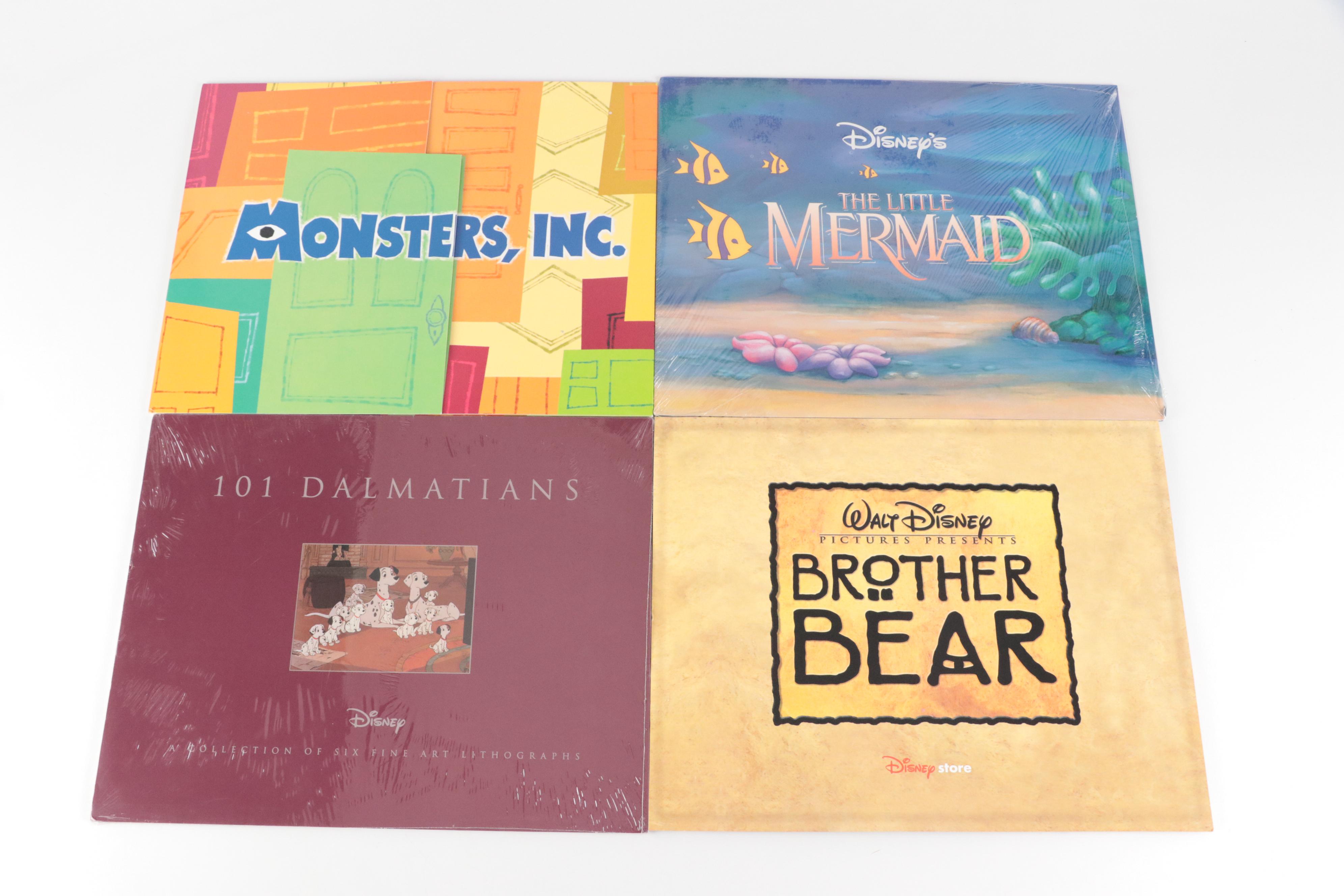 Disney and Pixar Offset Lithographs Including "The Lion King" and "Finding Nemo"