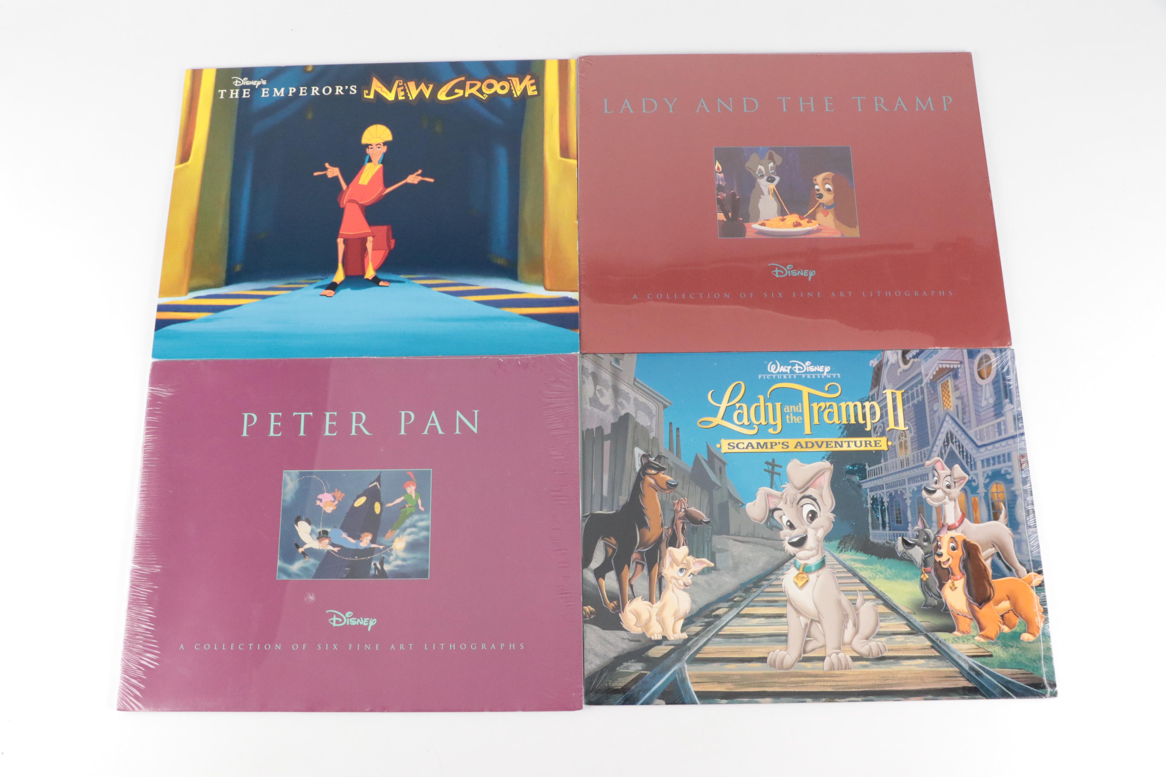 Disney and Pixar Offset Lithographs Including "The Lion King" and "Finding Nemo"