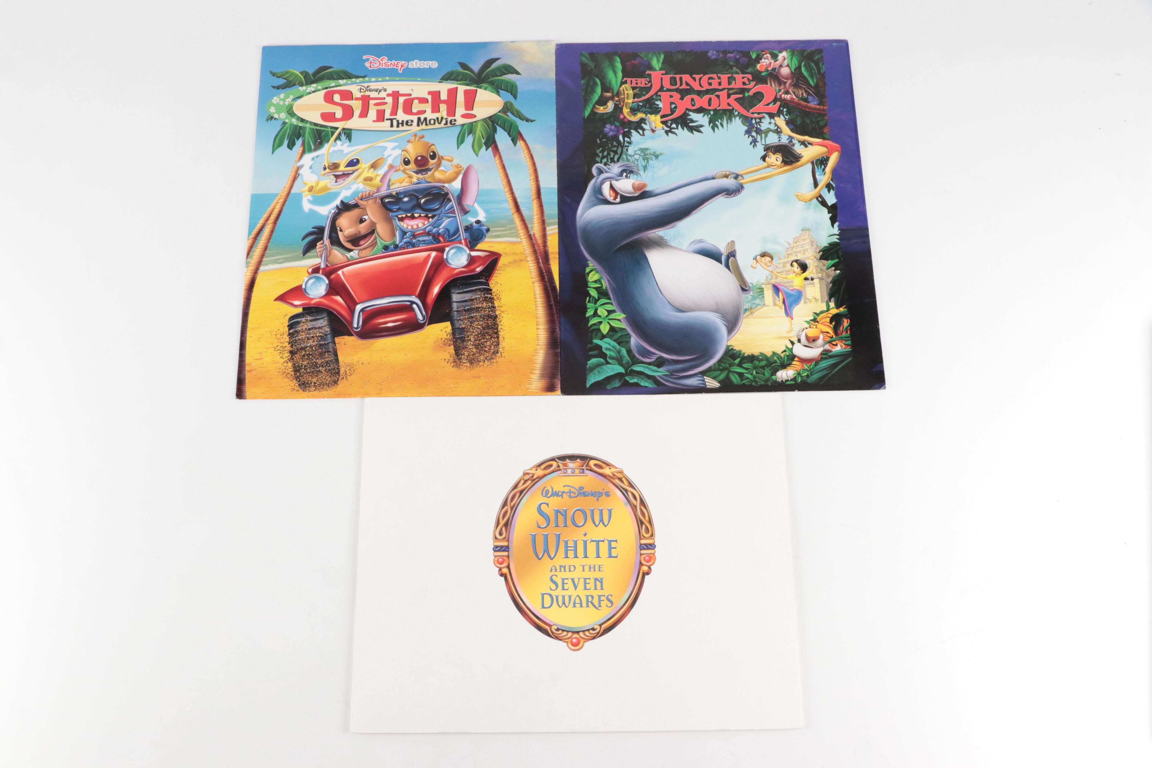Disney and Pixar Offset Lithographs Including "The Lion King" and "Finding Nemo"