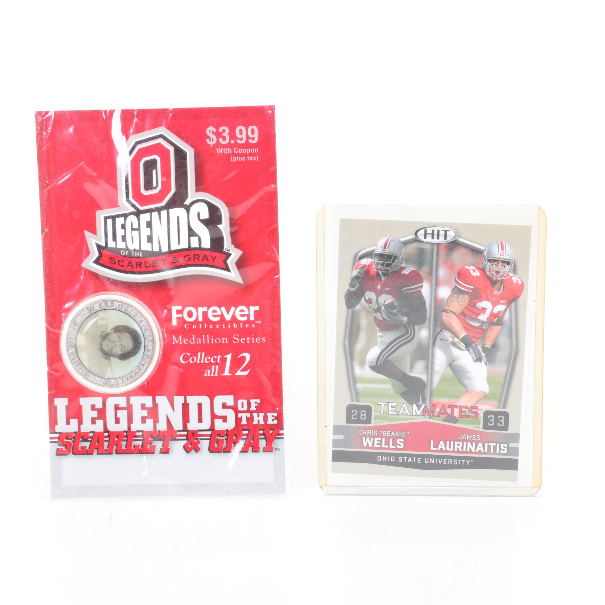 Woody Hayes and Urban Meyer Figurines and Other Ohio State Football Collectibles