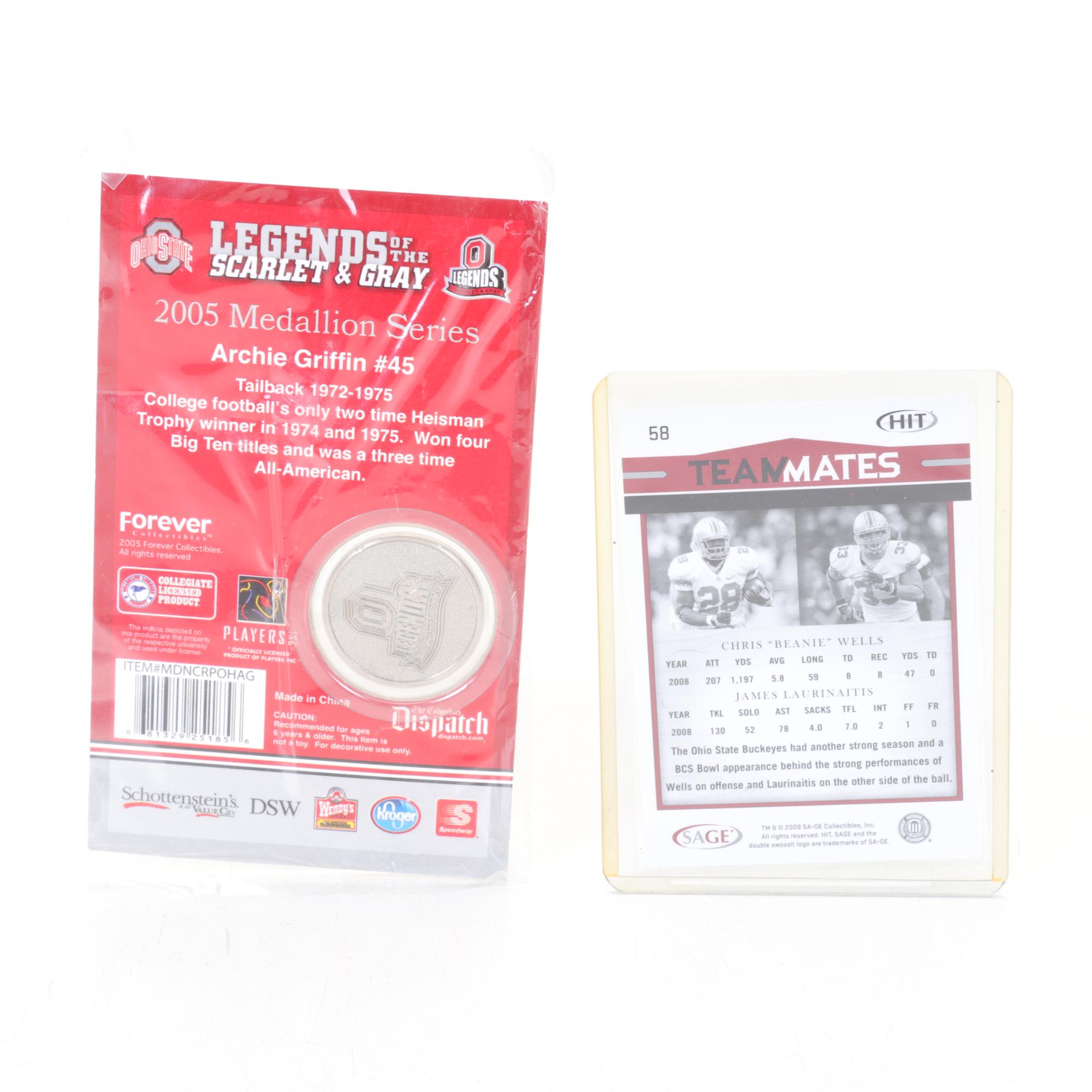 Woody Hayes and Urban Meyer Figurines and Other Ohio State Football Collectibles