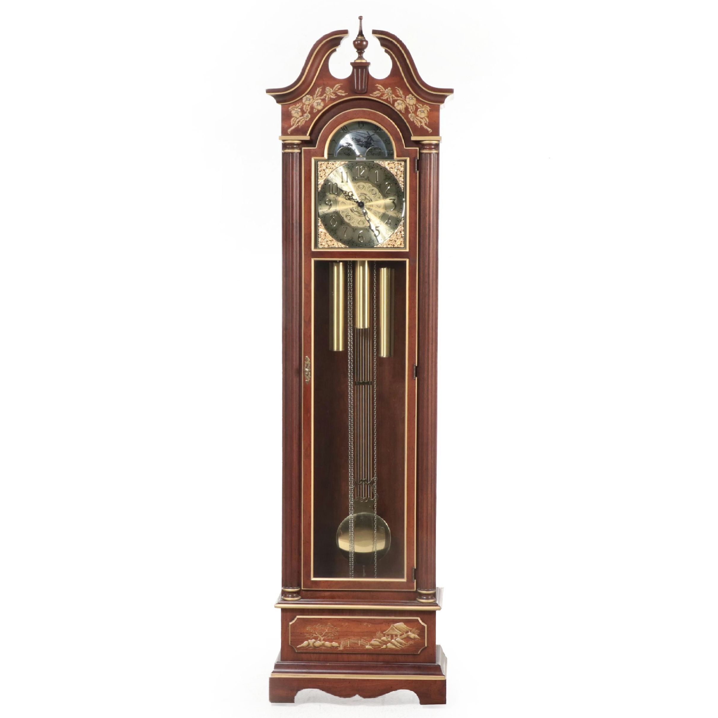 Trend Wooden Grandfather Clock, Late 20th Century