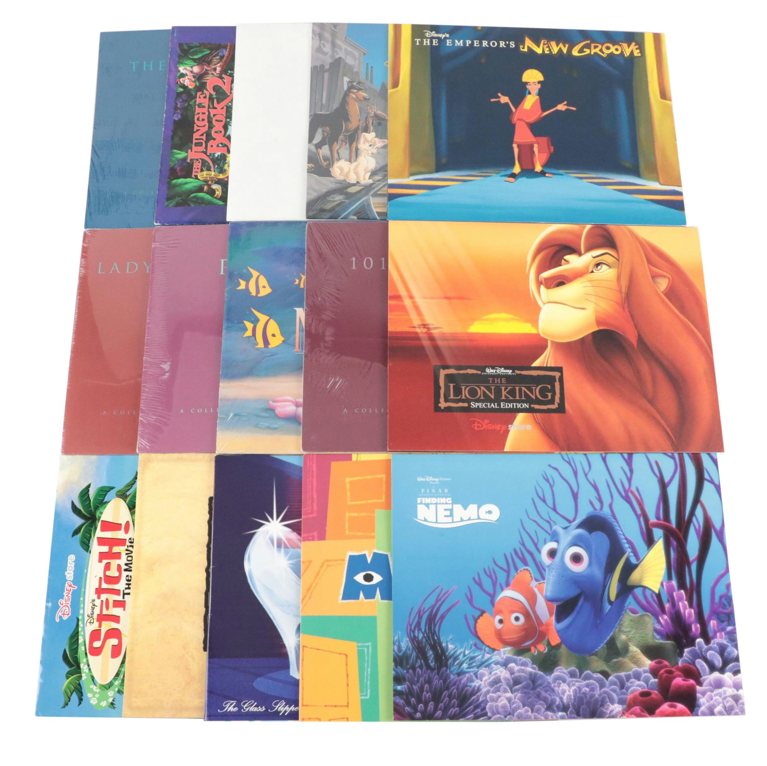 Disney and Pixar Offset Lithographs Including "The Lion King" and "Finding Nemo"