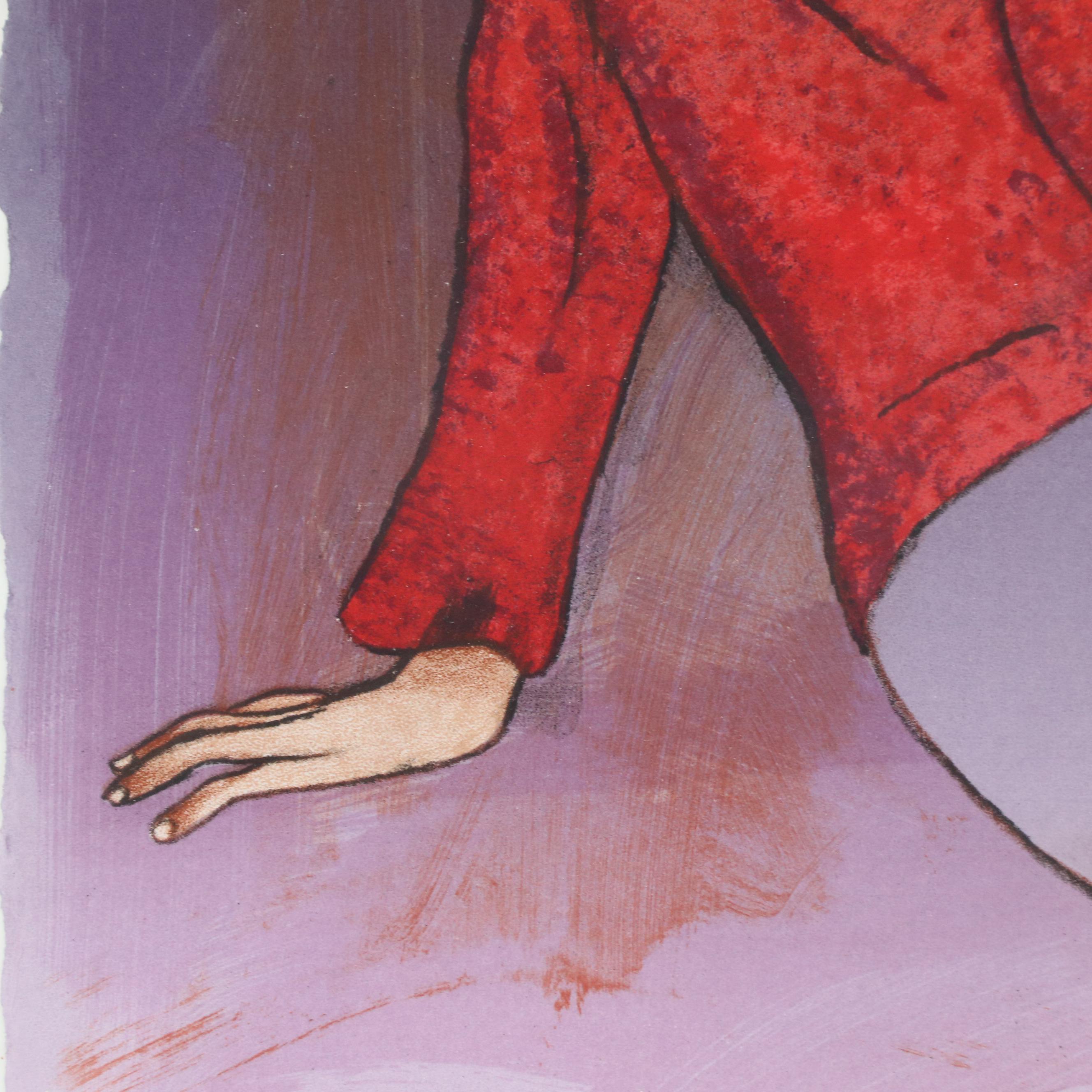 R. C. Gorman Color Lithograph "Myra," 1991